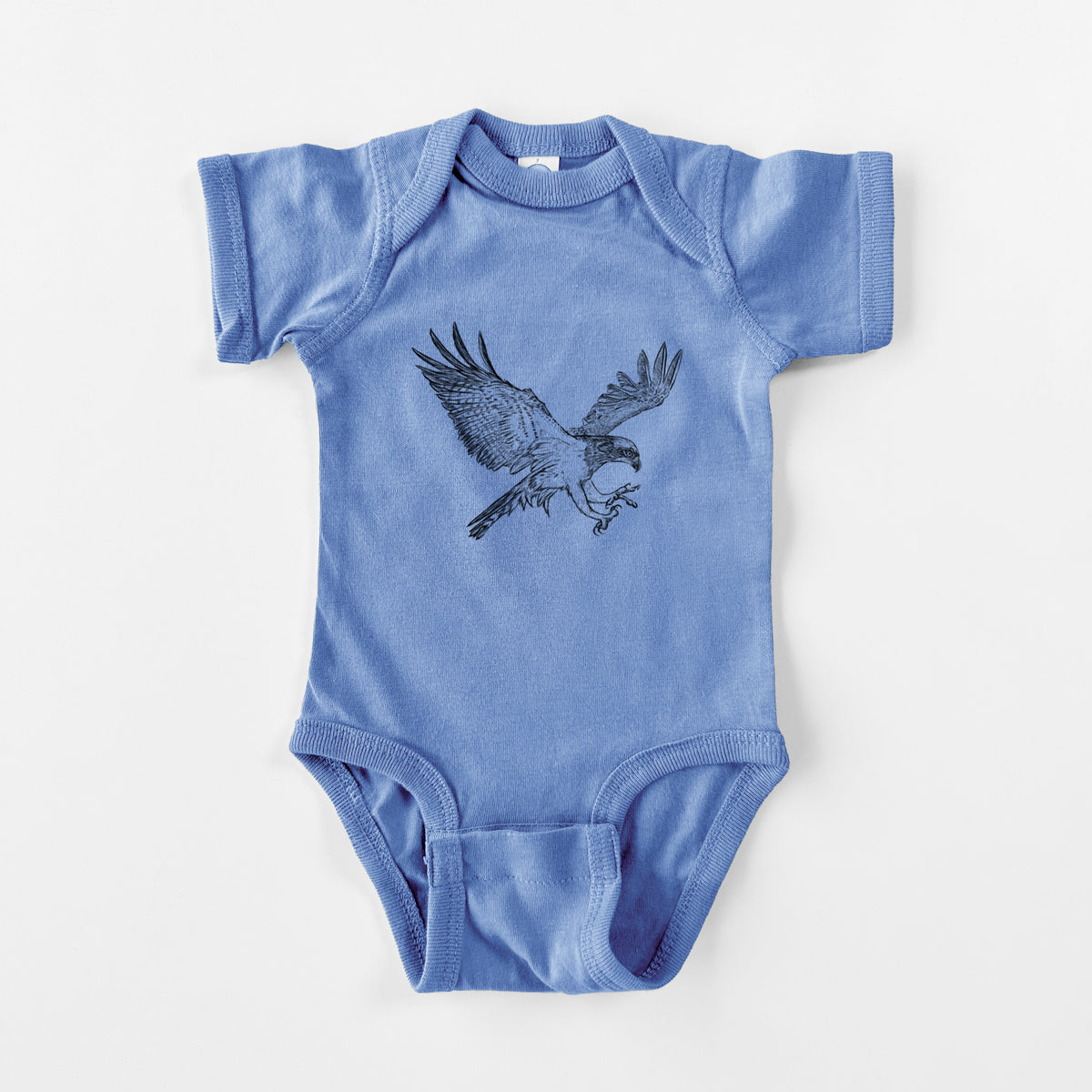 Osprey - Pandion haliaetus - Baby Fine Jersey Bodysuit