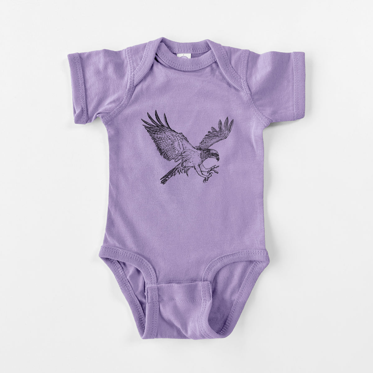 Osprey - Pandion haliaetus - Baby Fine Jersey Bodysuit
