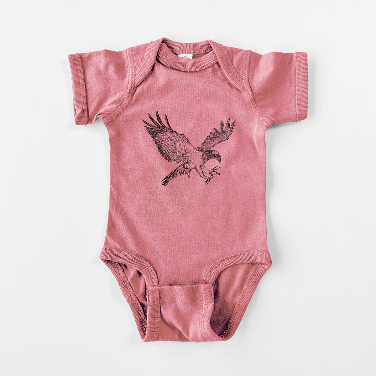 Osprey - Pandion haliaetus - Baby Fine Jersey Bodysuit