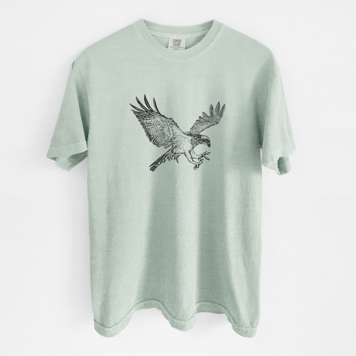 Osprey - Pandion haliaetus - Unisex Comfort Colors Garment-Dyed Heavyweight T-shirt