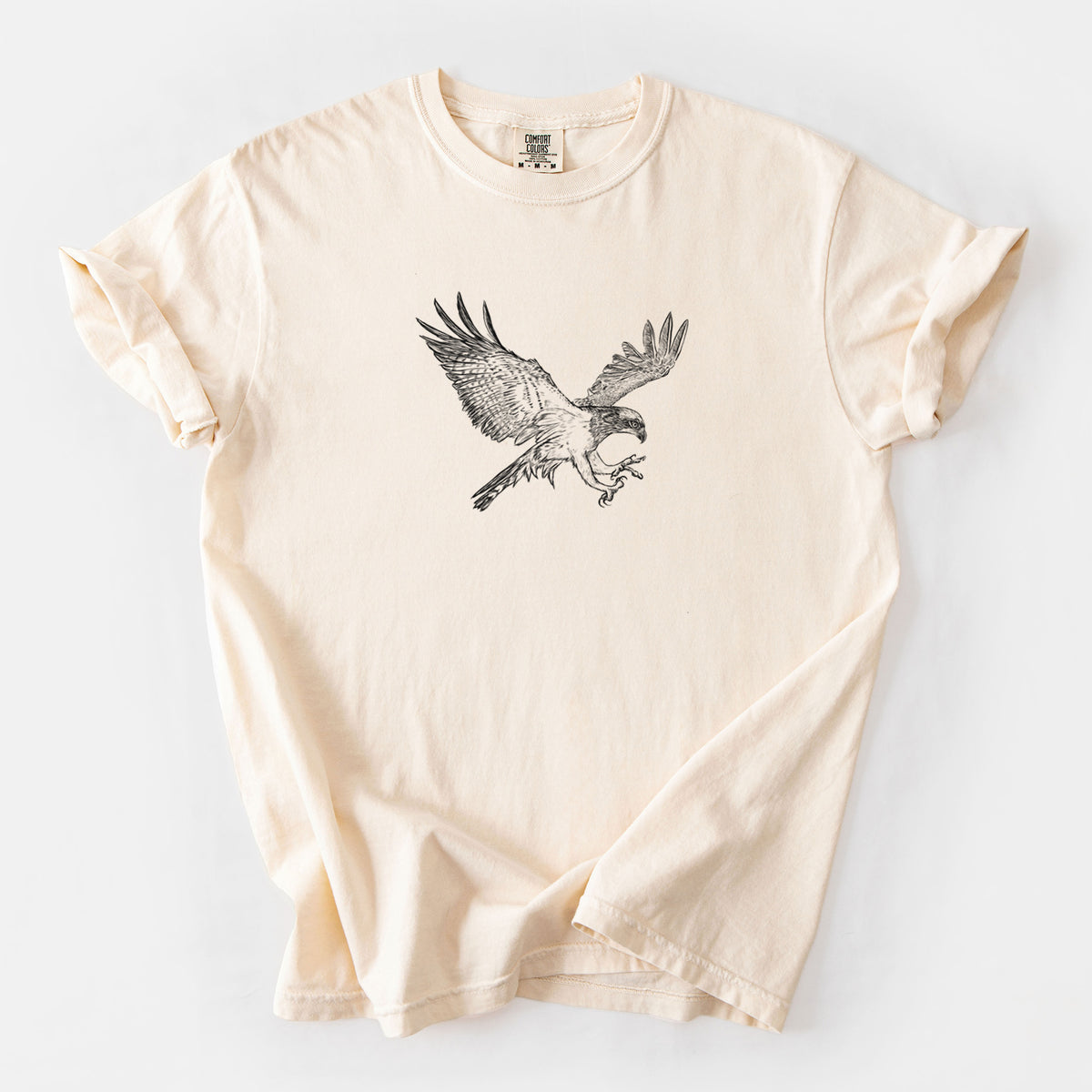 Osprey - Pandion haliaetus - Unisex Comfort Colors Garment-Dyed Heavyweight T-shirt