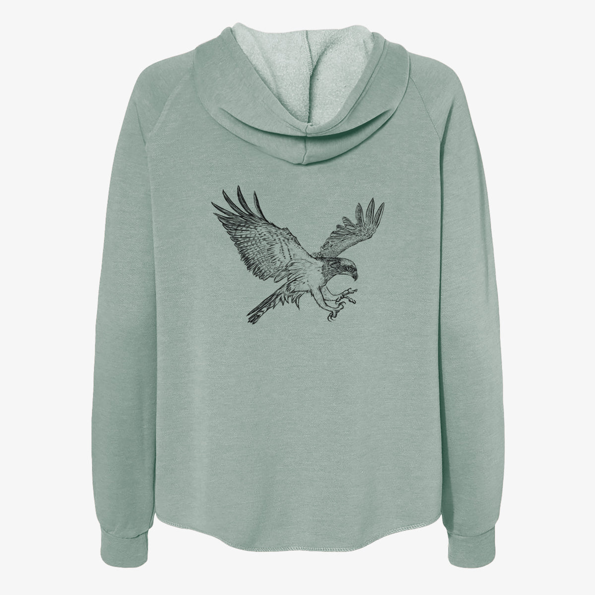Osprey - Pandion haliaetus - Women's Cali Wave Zip-Up Sweatshirt