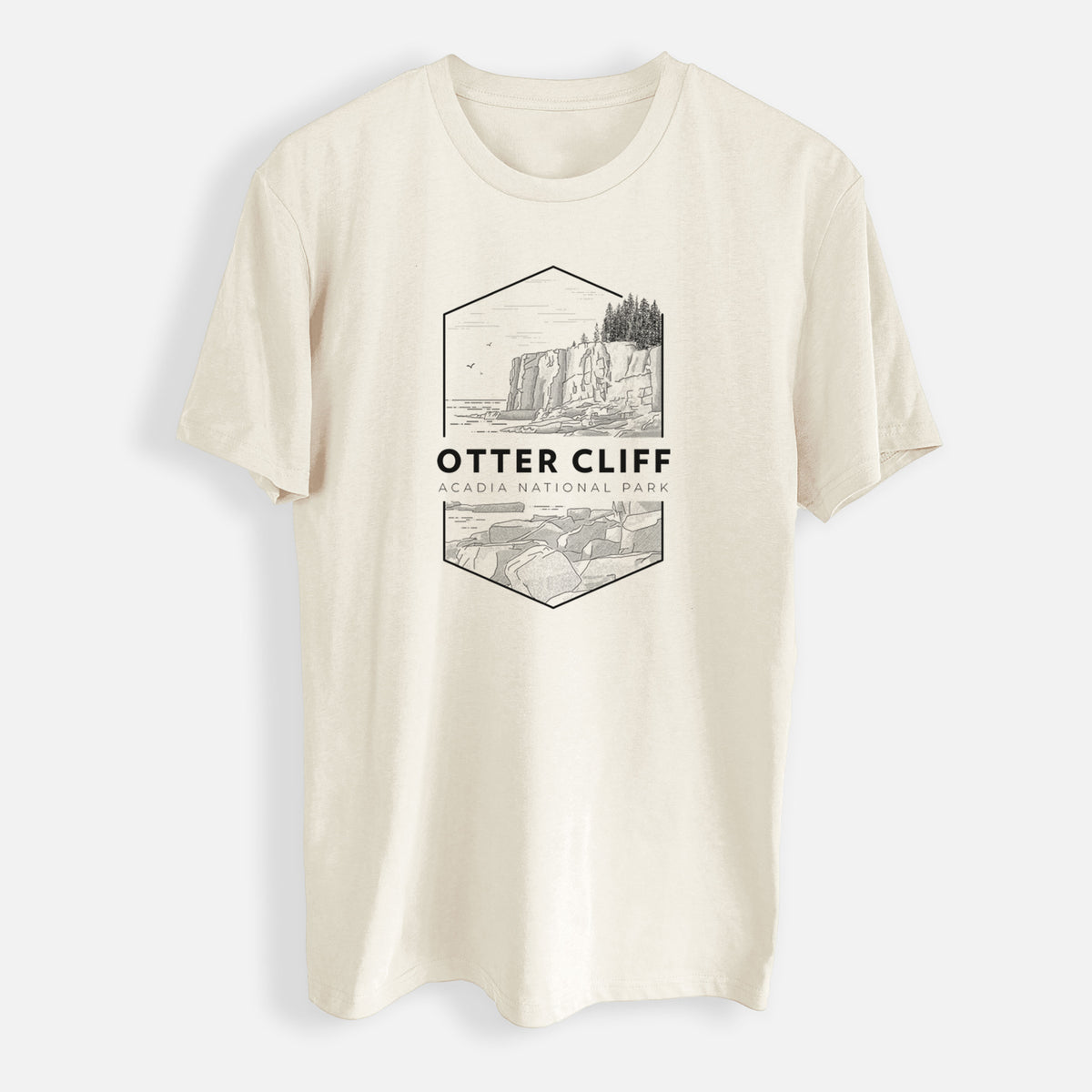 Otter Cliff - Acadia National Park - Mens Everyday Staple Tee