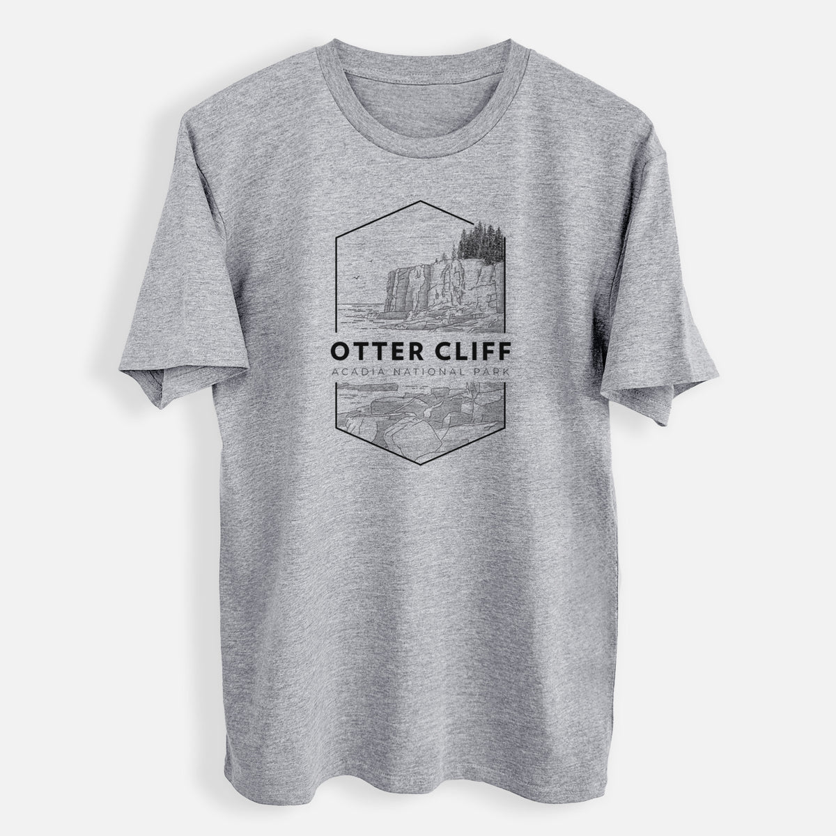 Otter Cliff - Acadia National Park - Mens Everyday Staple Tee