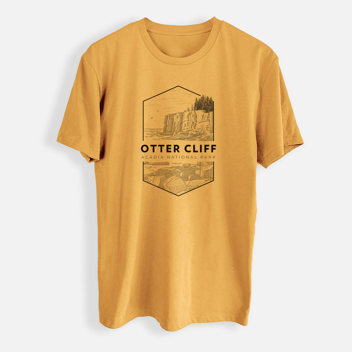 Otter Cliff - Acadia National Park - Mens Everyday Staple Tee