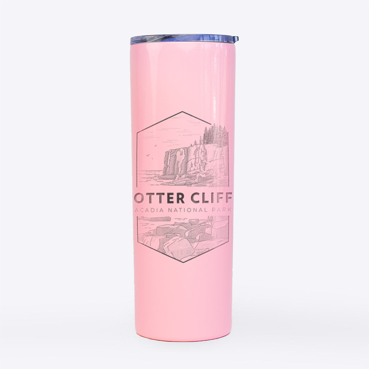 Otter Cliff - Acadia National Park - 20oz Skinny Tumbler