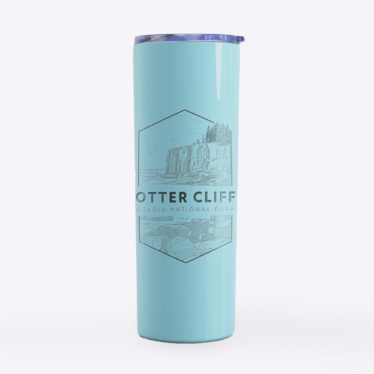 Otter Cliff - Acadia National Park - 20oz Skinny Tumbler