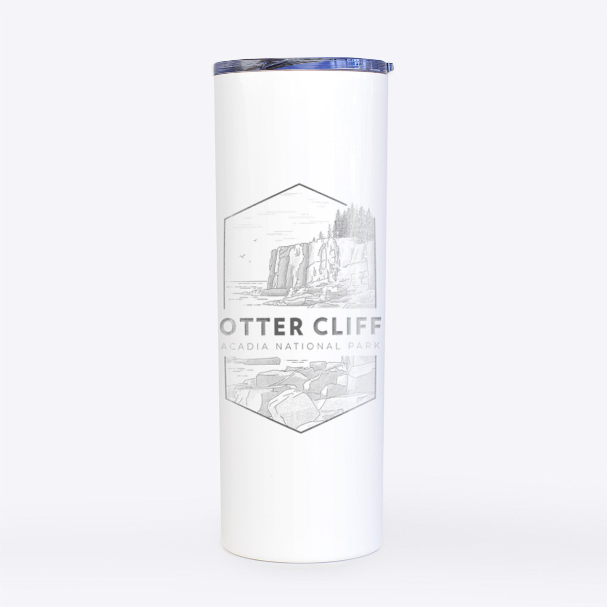 Otter Cliff - Acadia National Park - 20oz Skinny Tumbler