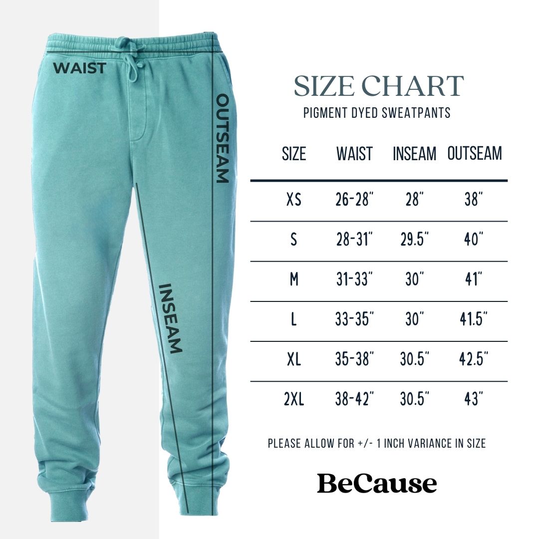 Barred Owl - Strix varia - Unisex Pigment Dyed Sweatpants