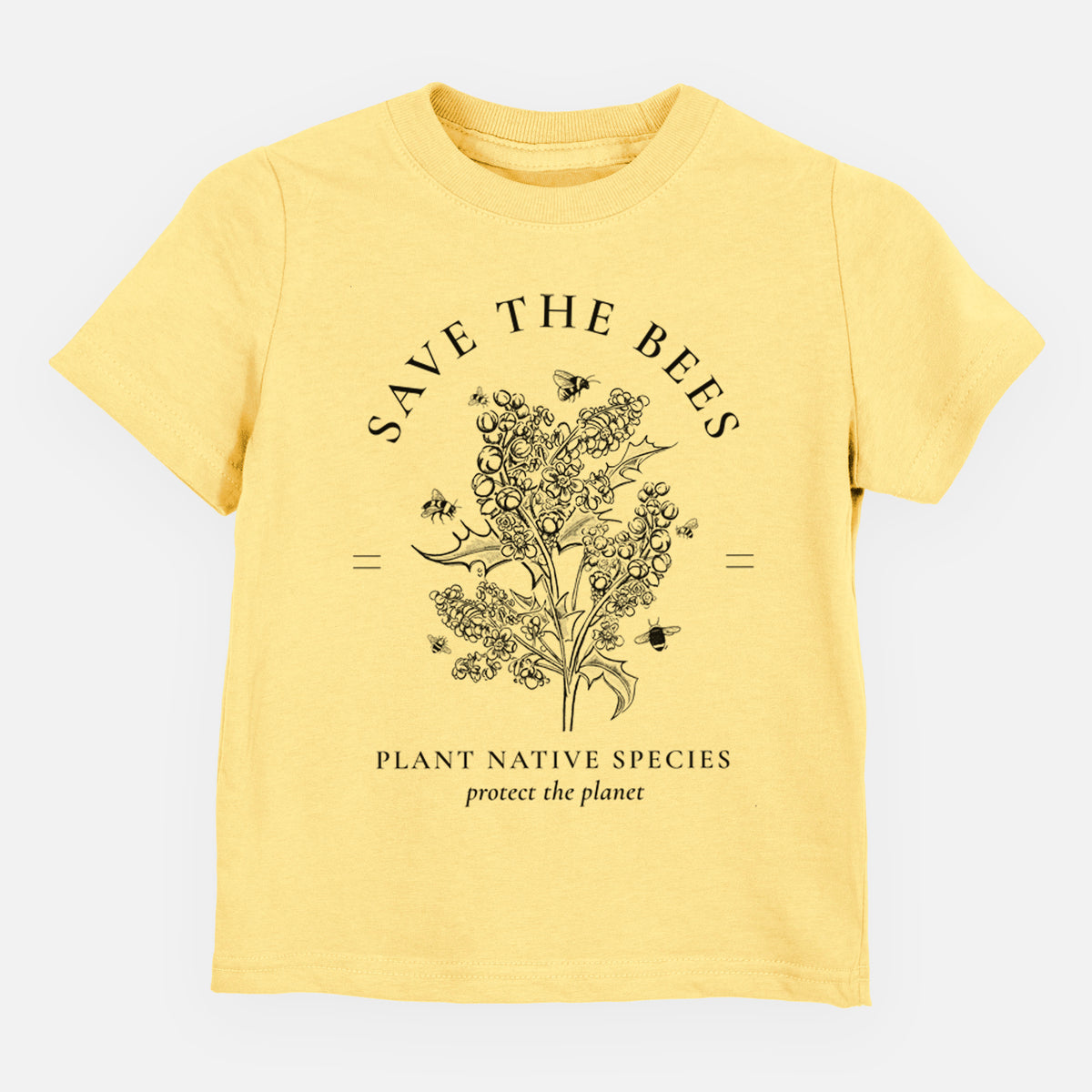 Save the Bees - Plant Native Species - Toddler/Youth Shirt