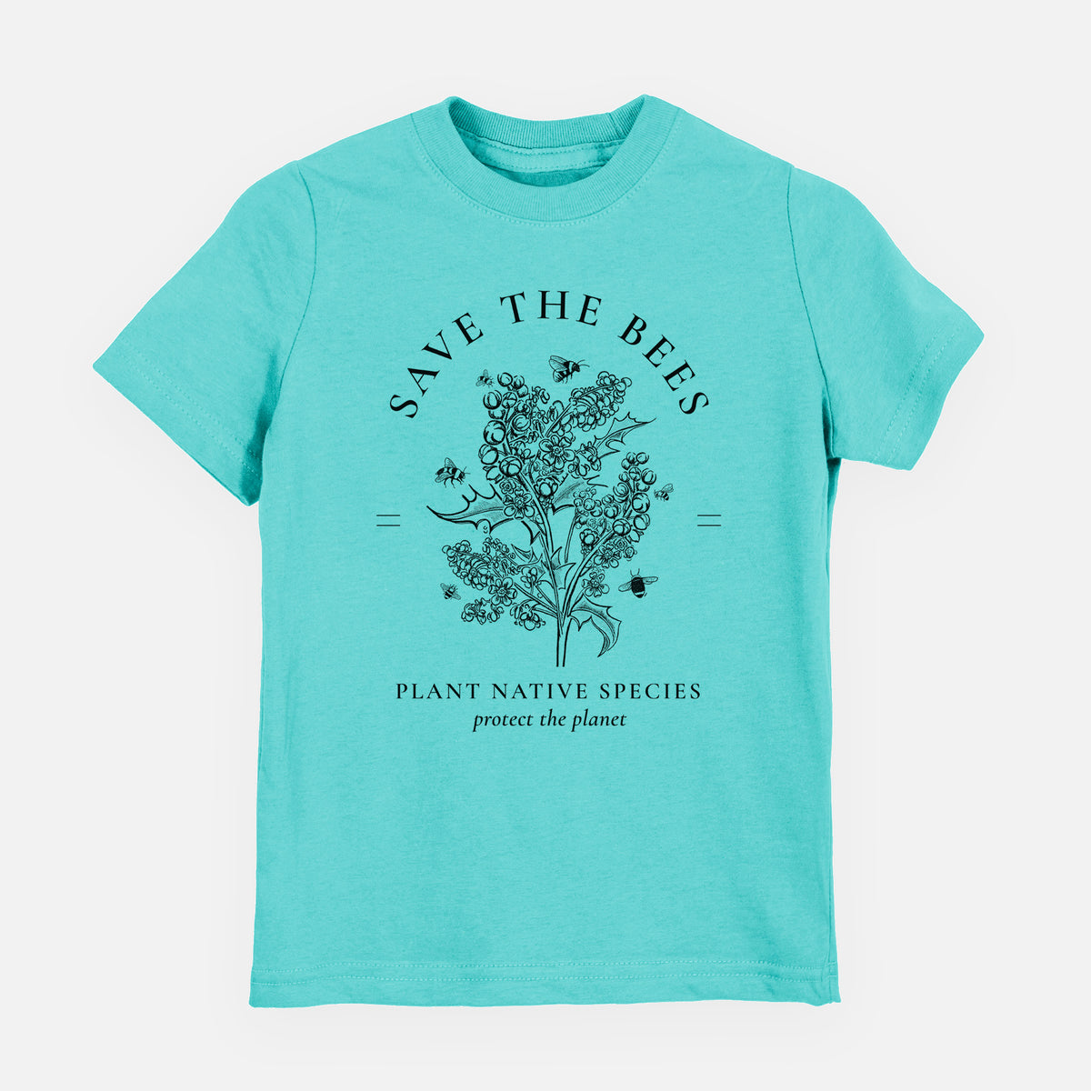 Save the Bees - Plant Native Species - Toddler/Youth Shirt