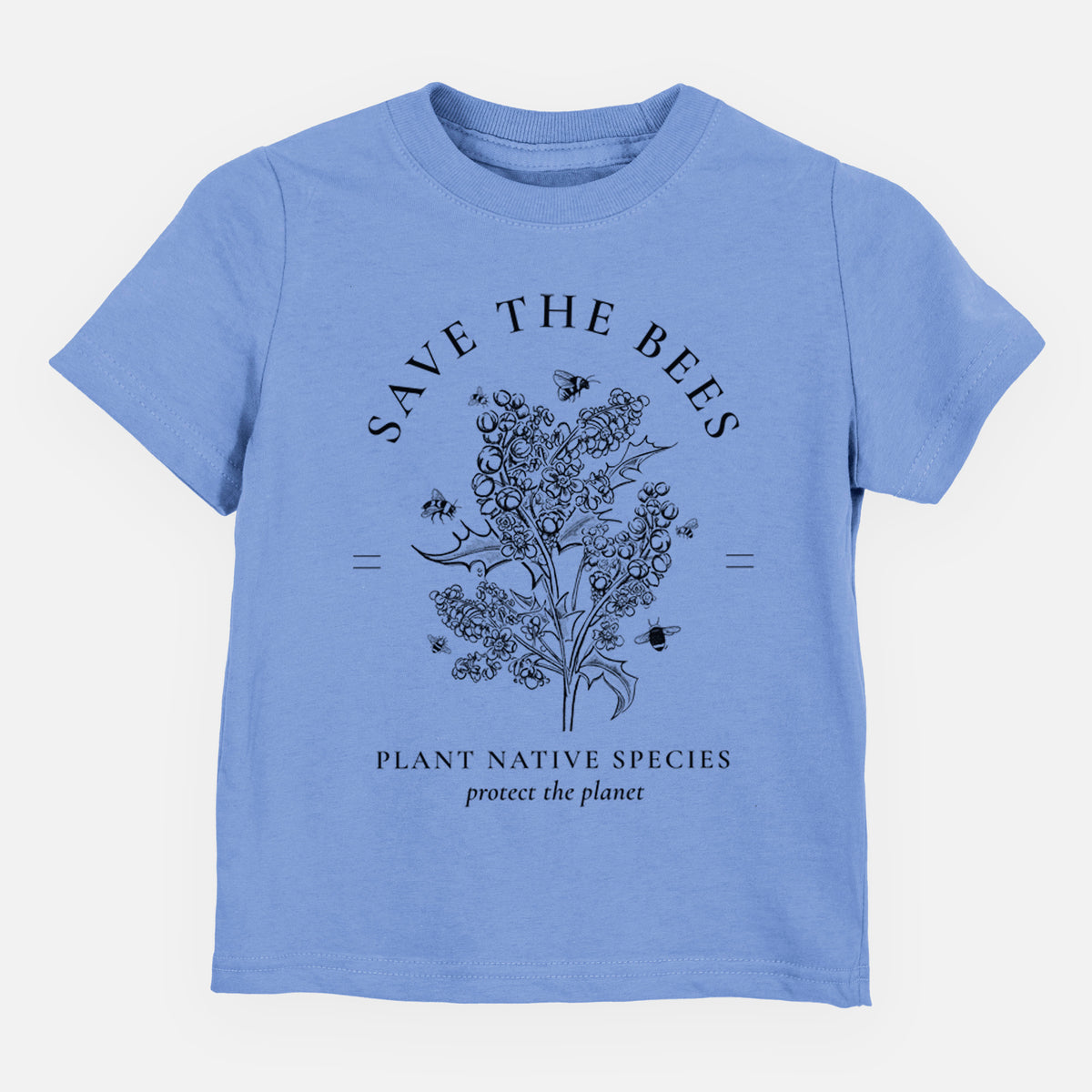 Save the Bees - Plant Native Species - Toddler/Youth Shirt