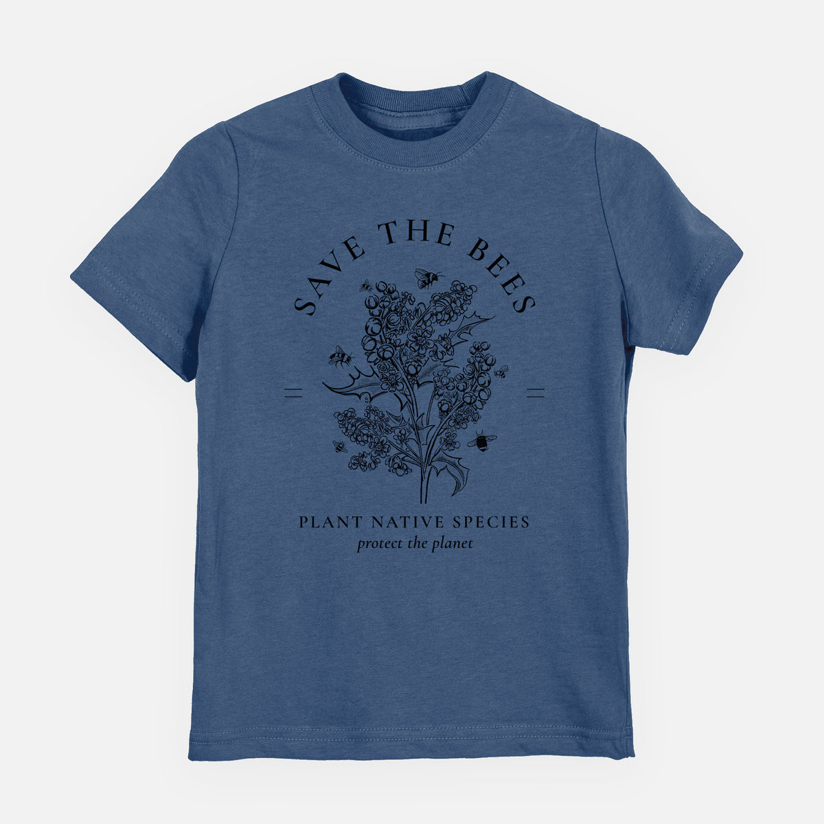 Save the Bees - Plant Native Species - Toddler/Youth Shirt