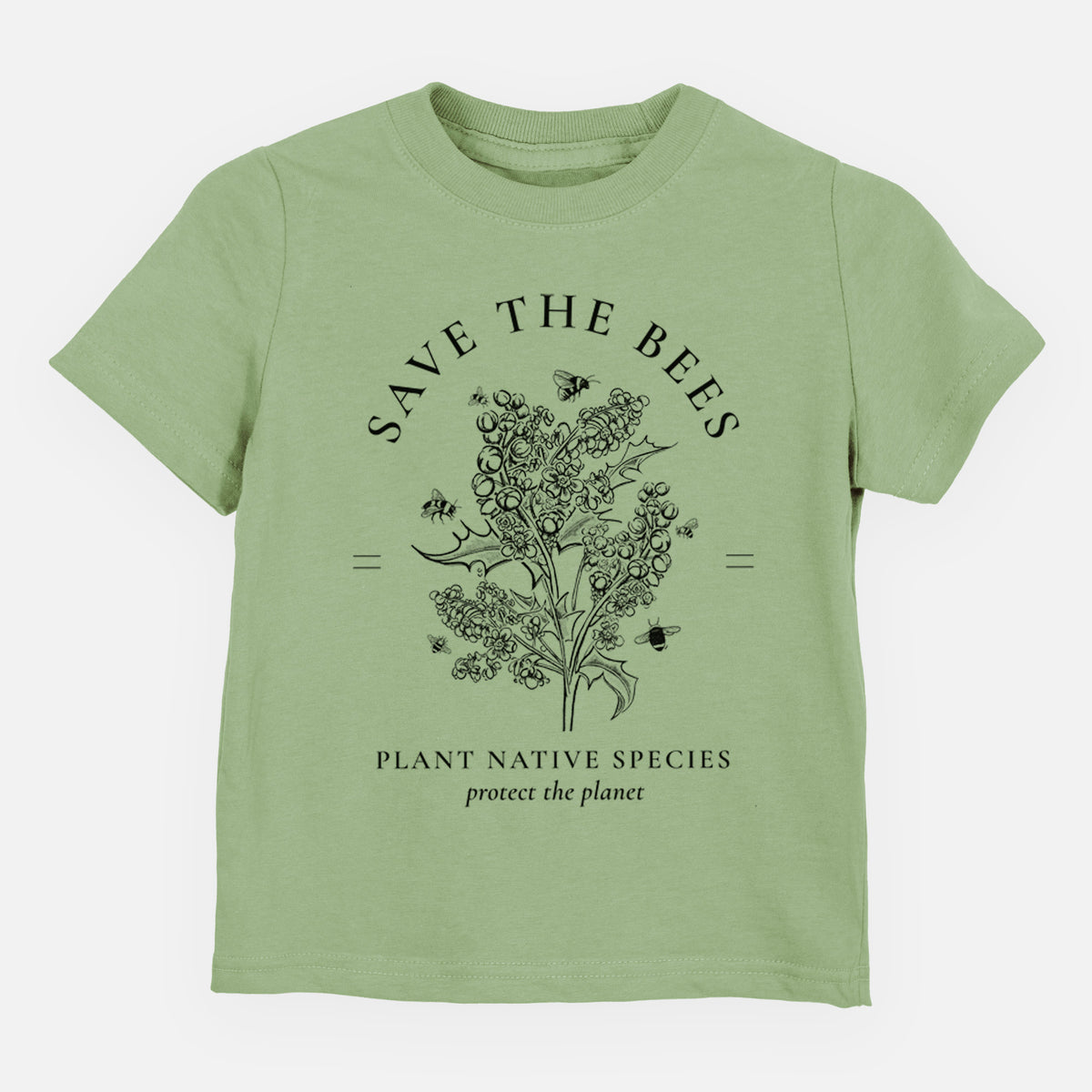 Save the Bees - Plant Native Species - Toddler/Youth Shirt