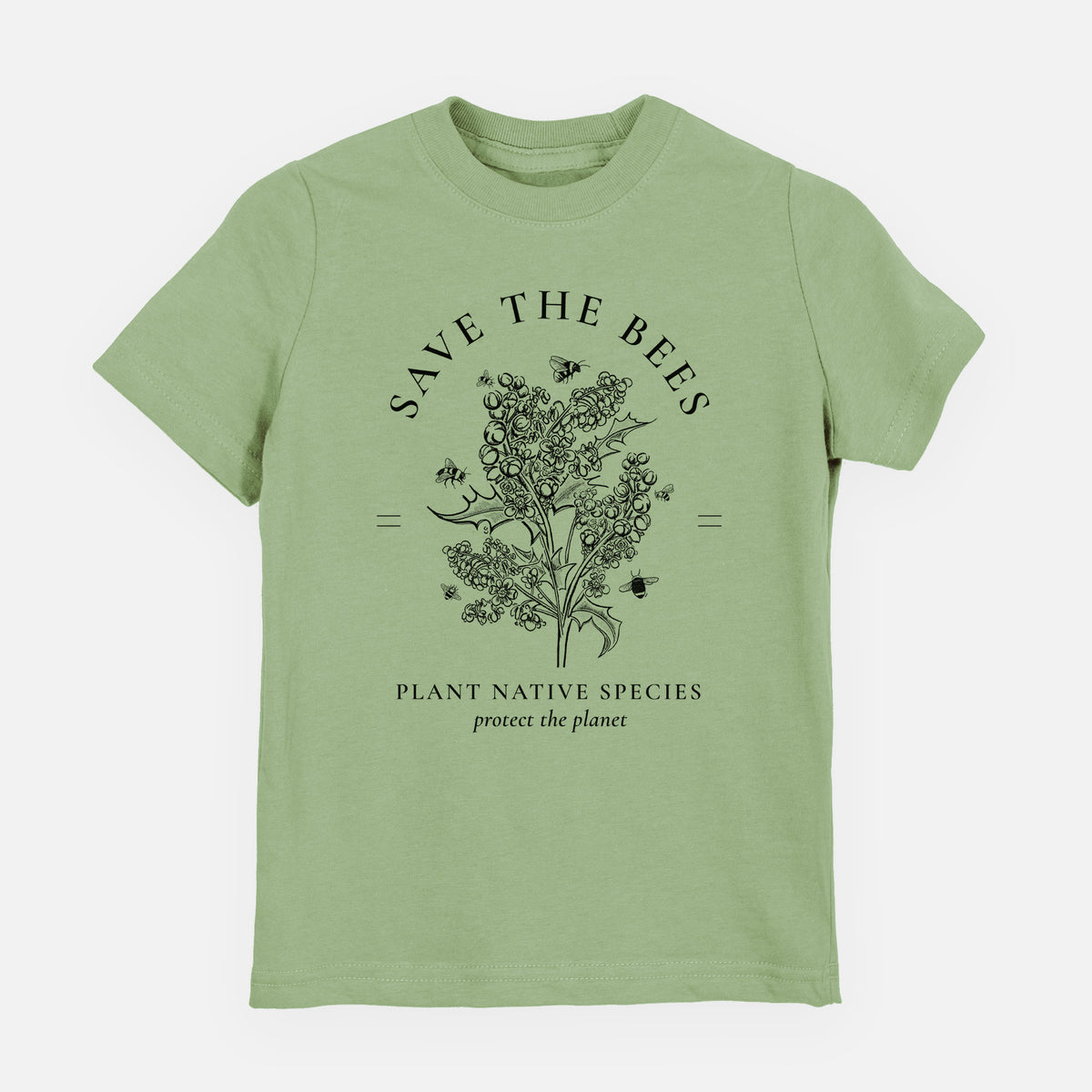 Save the Bees - Plant Native Species - Toddler/Youth Shirt