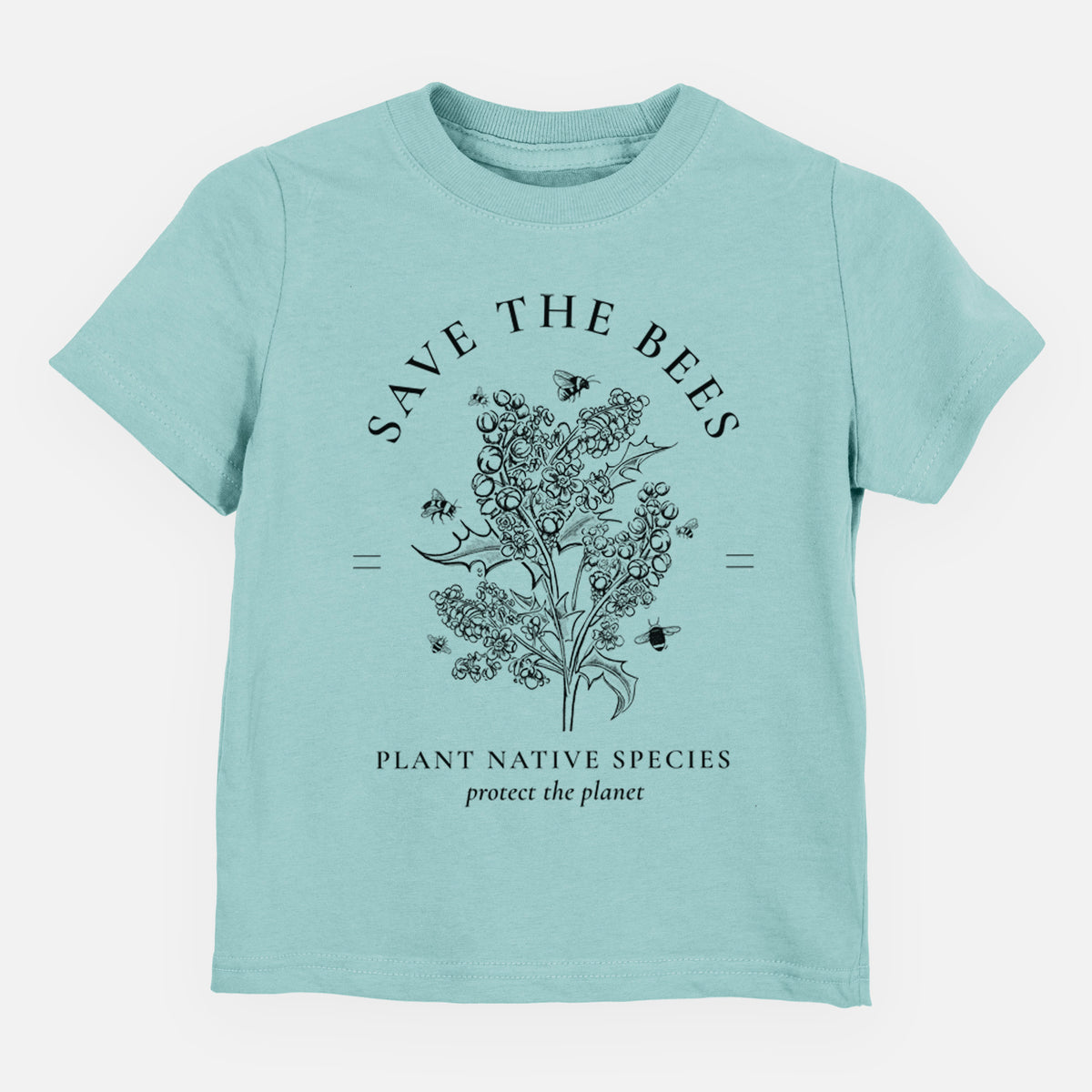 Save the Bees - Plant Native Species - Toddler/Youth Shirt