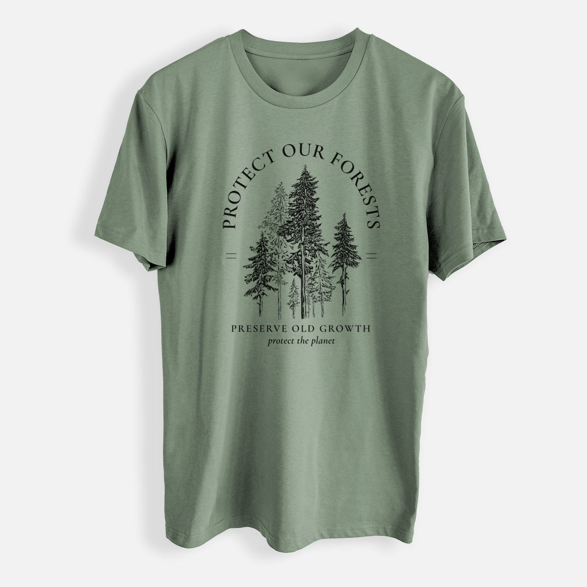 Protect our Forests - Preserve Old Growth - Mens Everyday Staple Tee