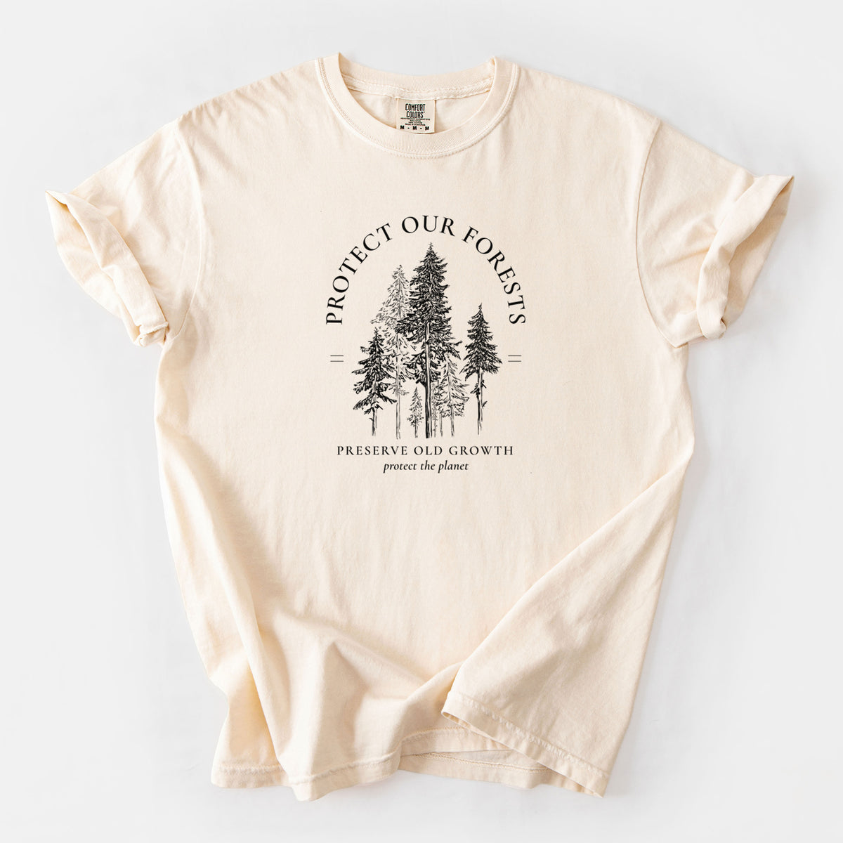 Protect our Forests - Preserve Old Growth - Unisex Comfort Colors Garment-Dyed Heavyweight T-shirt