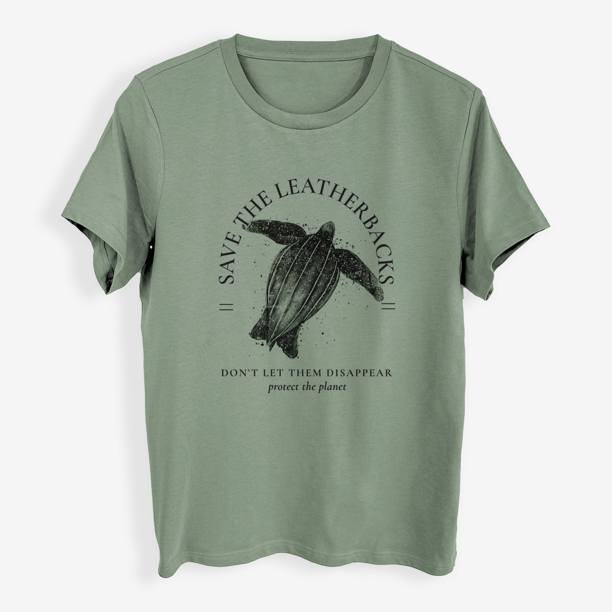 Save the Leatherbacks - Don&#39;t Let Them Disappear - Womens Everyday Maple Tee