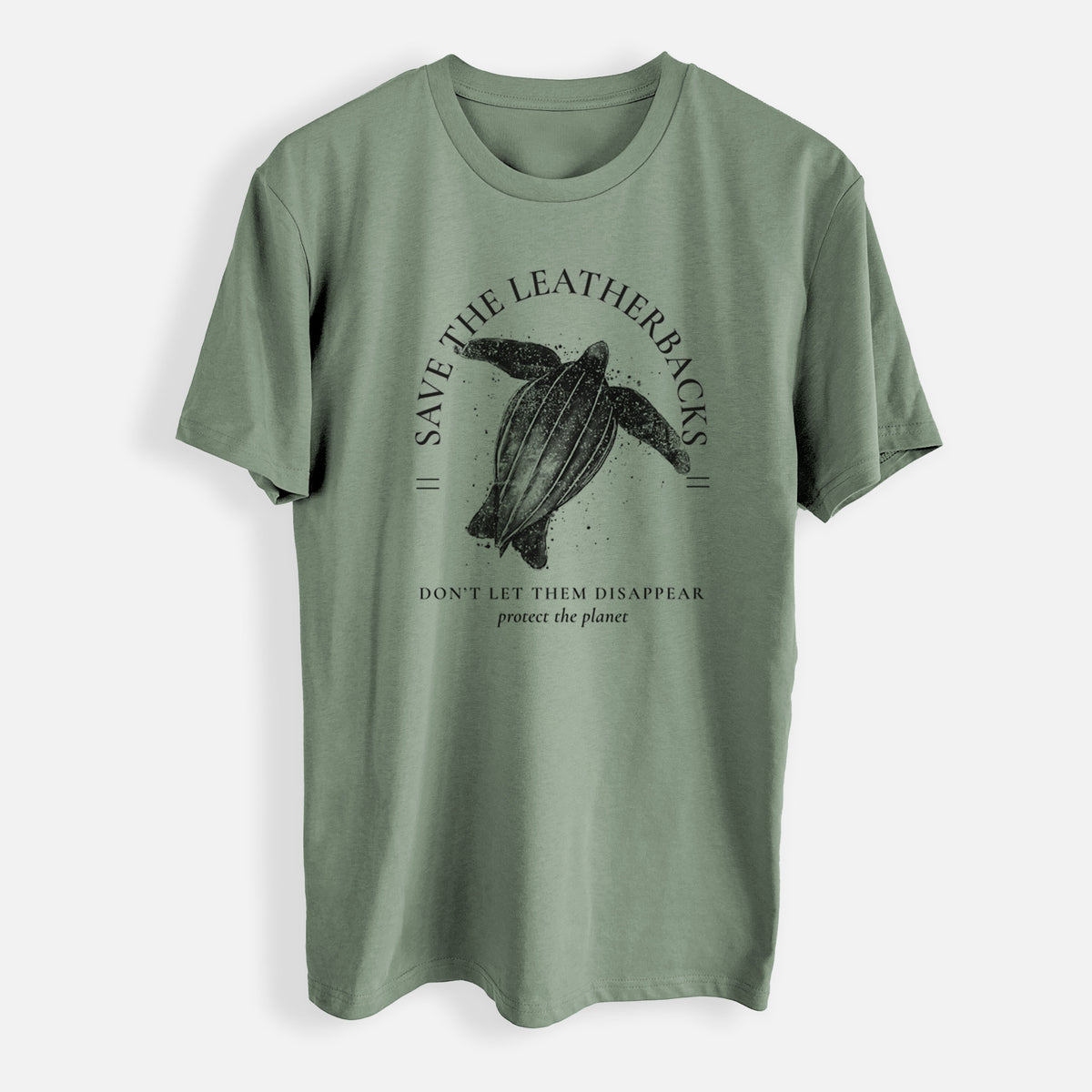 Save the Leatherbacks - Don&#39;t Let Them Disappear - Mens Everyday Staple Tee