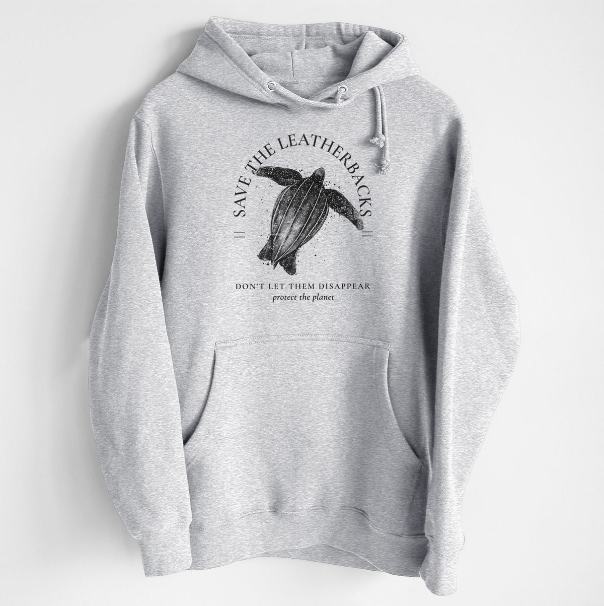 Save the Leatherbacks - Don&#39;t Let Them Disappear - Heavyweight Fleece Hoodie