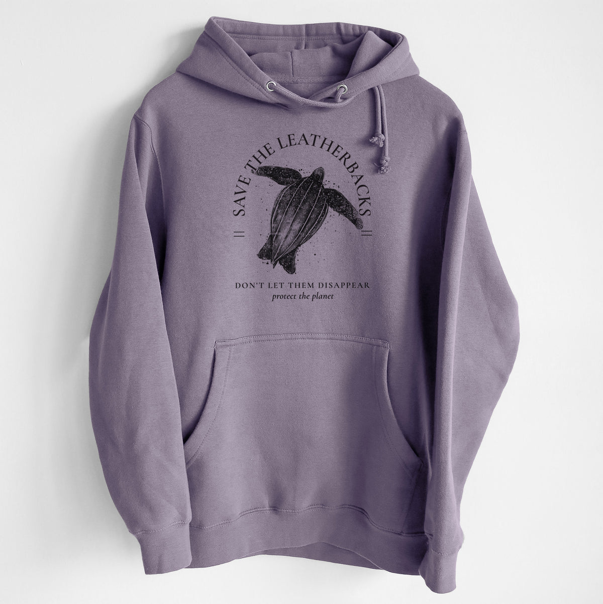 Save the Leatherbacks - Don&#39;t Let Them Disappear - Heavyweight Fleece Hoodie
