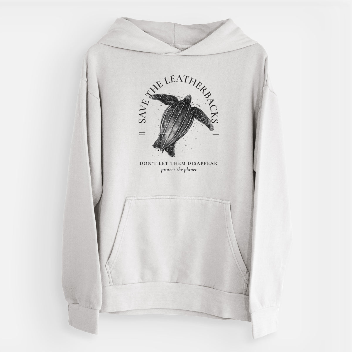 Save the Leatherbacks - Don&#39;t Let Them Disappear  - Urban Heavyweight Hoodie