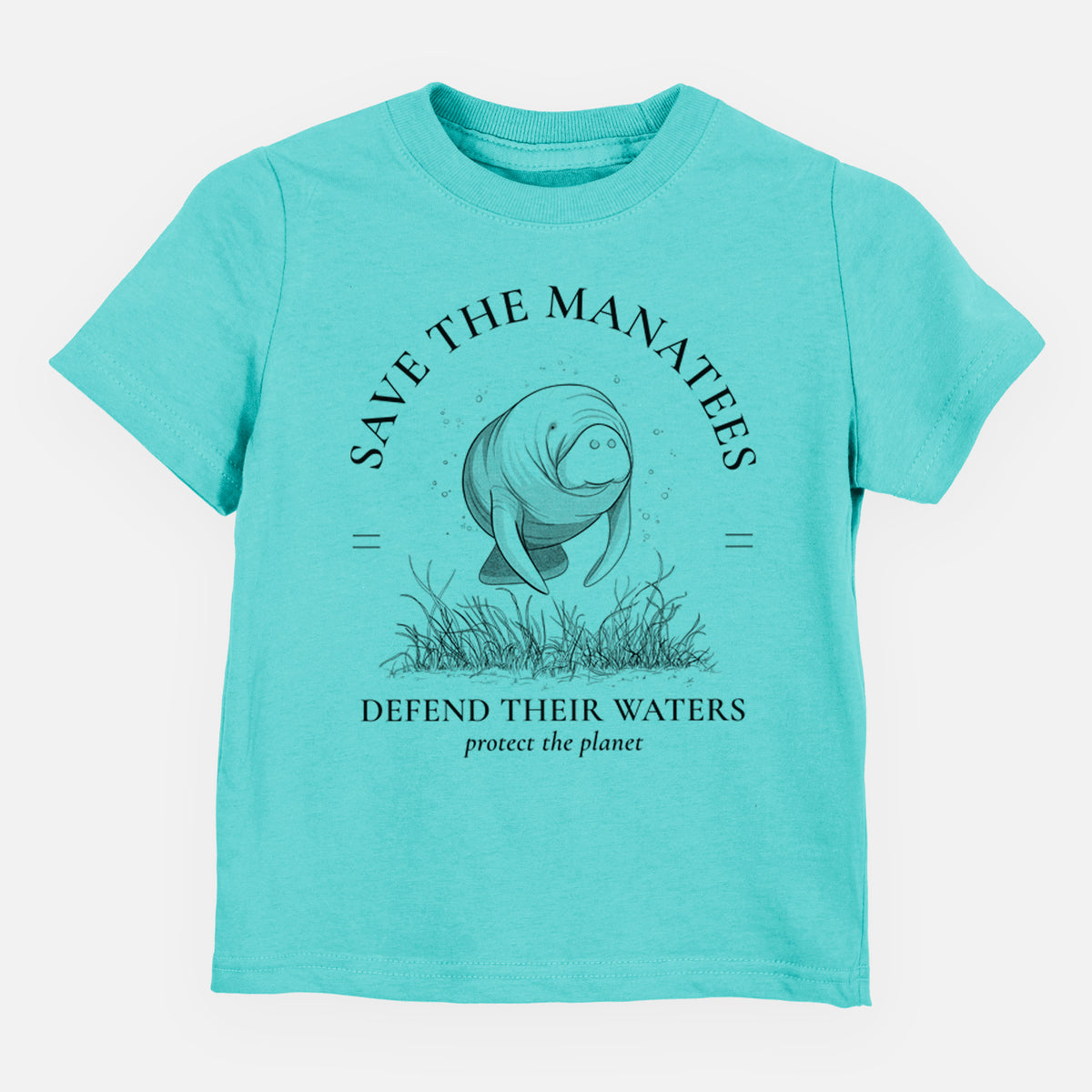 Protect The Manatees - Defend Their Waters - Toddler/Youth Shirt