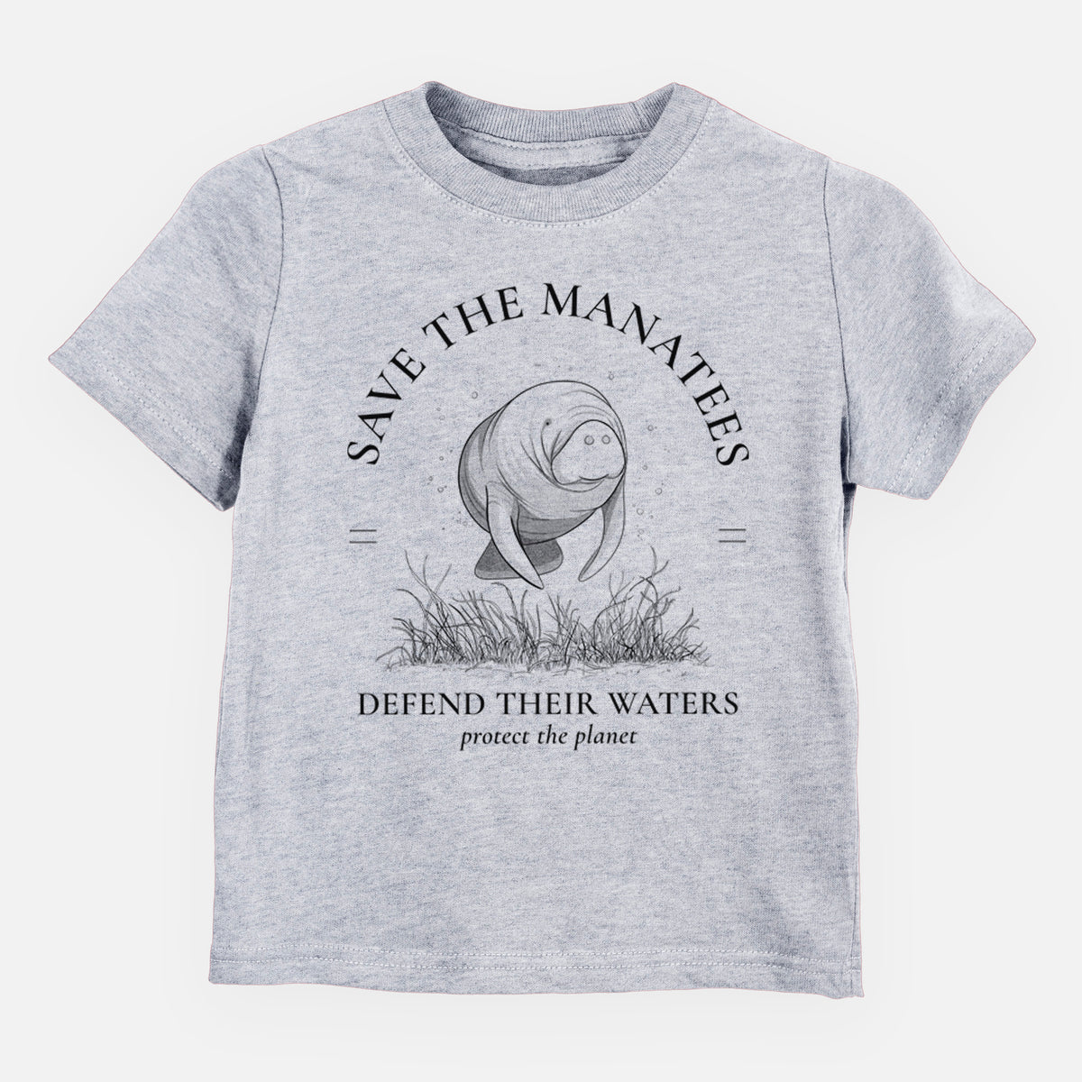 Protect The Manatees - Defend Their Waters - Toddler/Youth Shirt