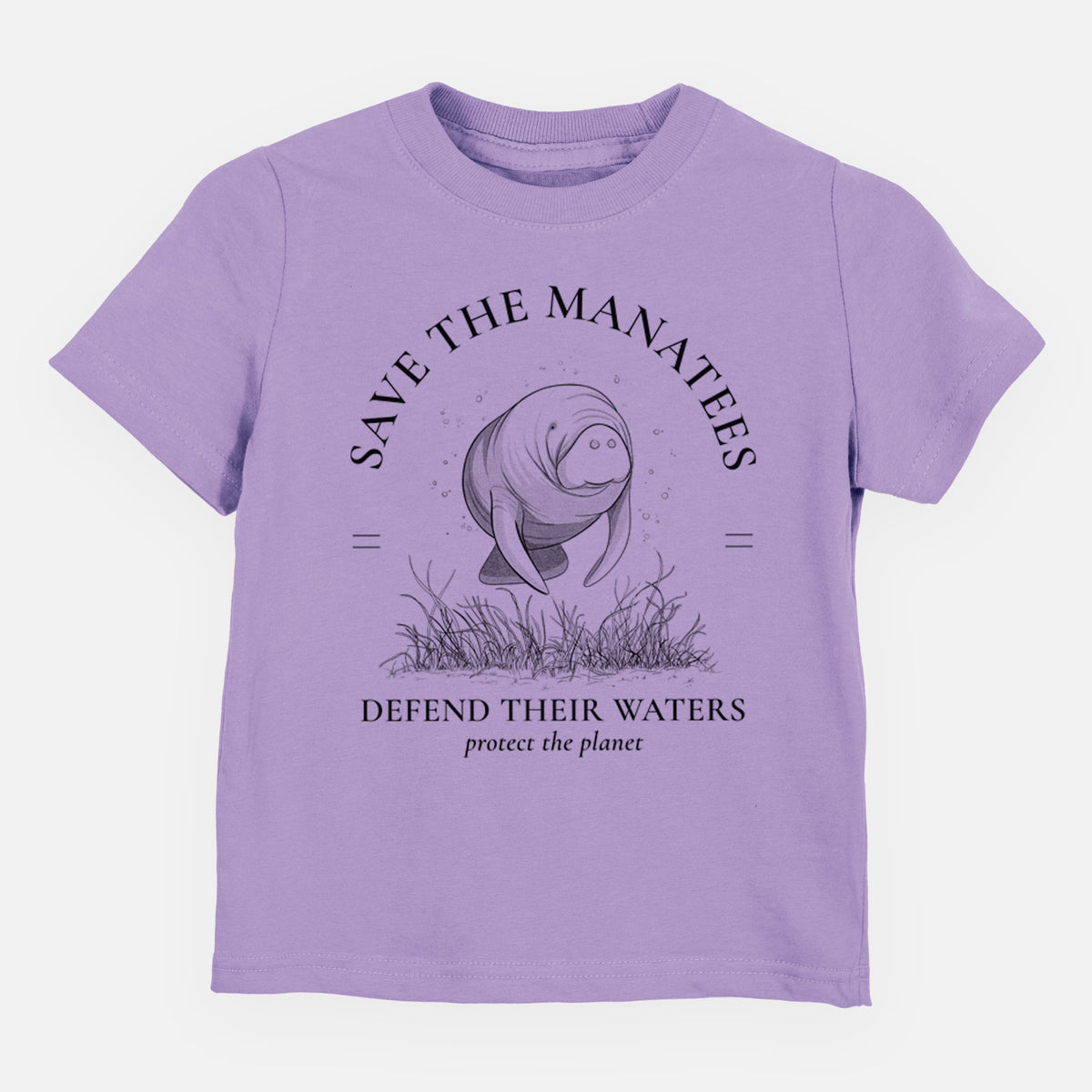 Protect The Manatees - Defend Their Waters - Toddler/Youth Shirt