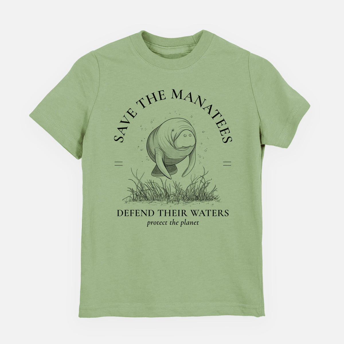 Protect The Manatees - Defend Their Waters - Toddler/Youth Shirt