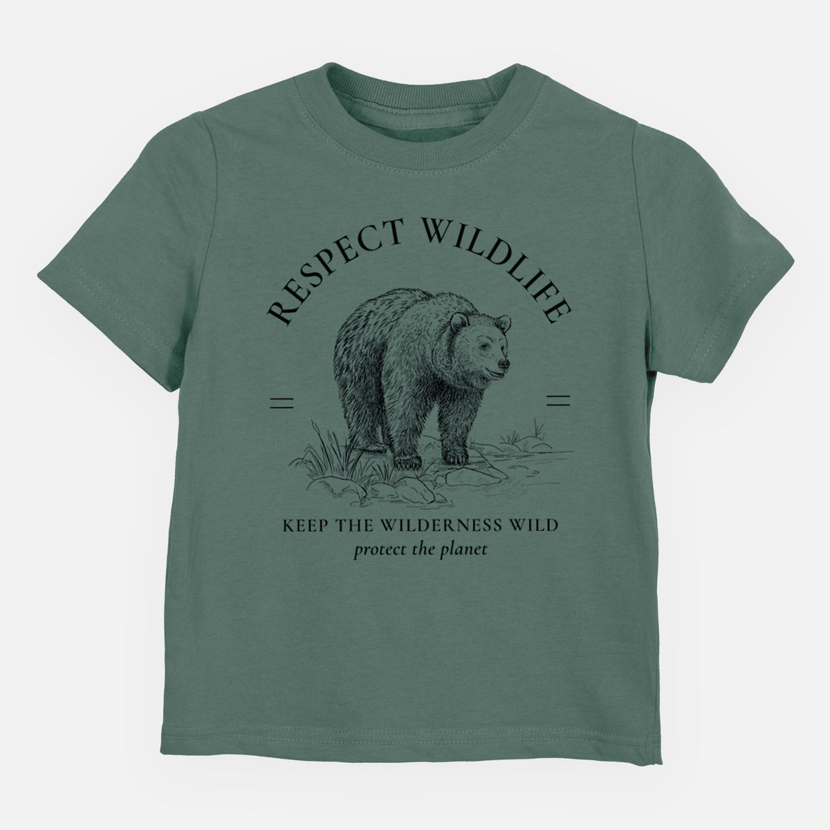Respect Wildlife - Keep the Wilderness Wild - Toddler/Youth Shirt