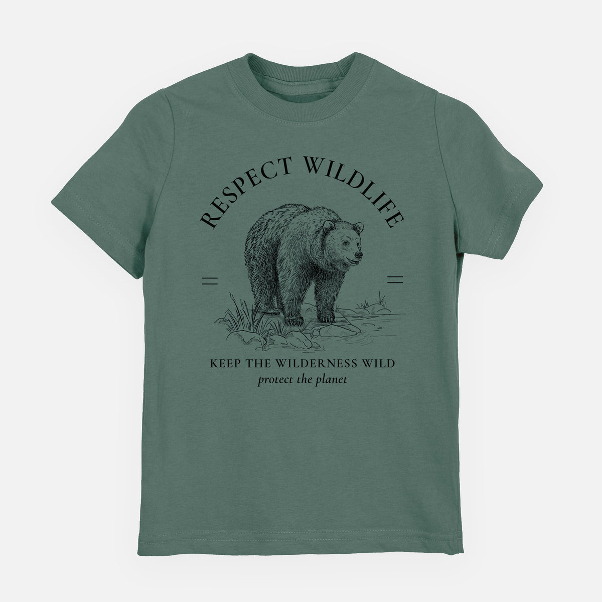 Respect Wildlife - Keep the Wilderness Wild - Toddler/Youth Shirt