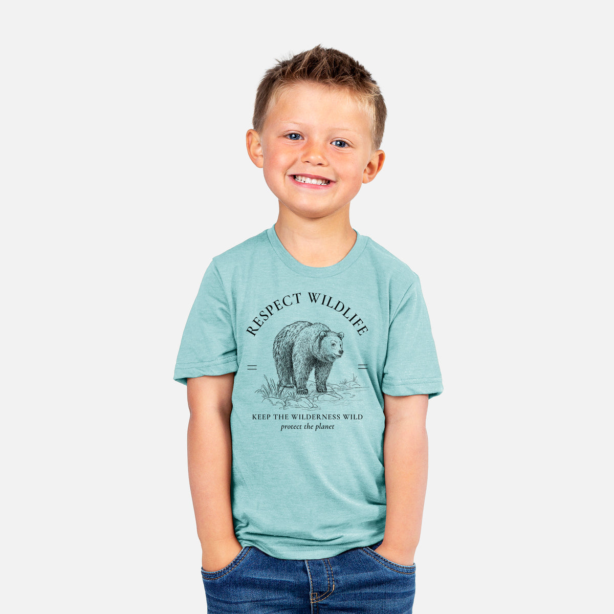 Respect Wildlife - Keep the Wilderness Wild - Toddler/Youth Shirt