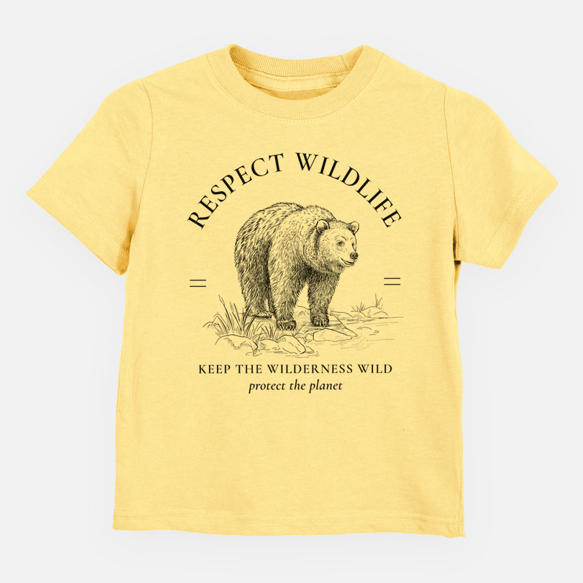 Respect Wildlife - Keep the Wilderness Wild - Toddler/Youth Shirt