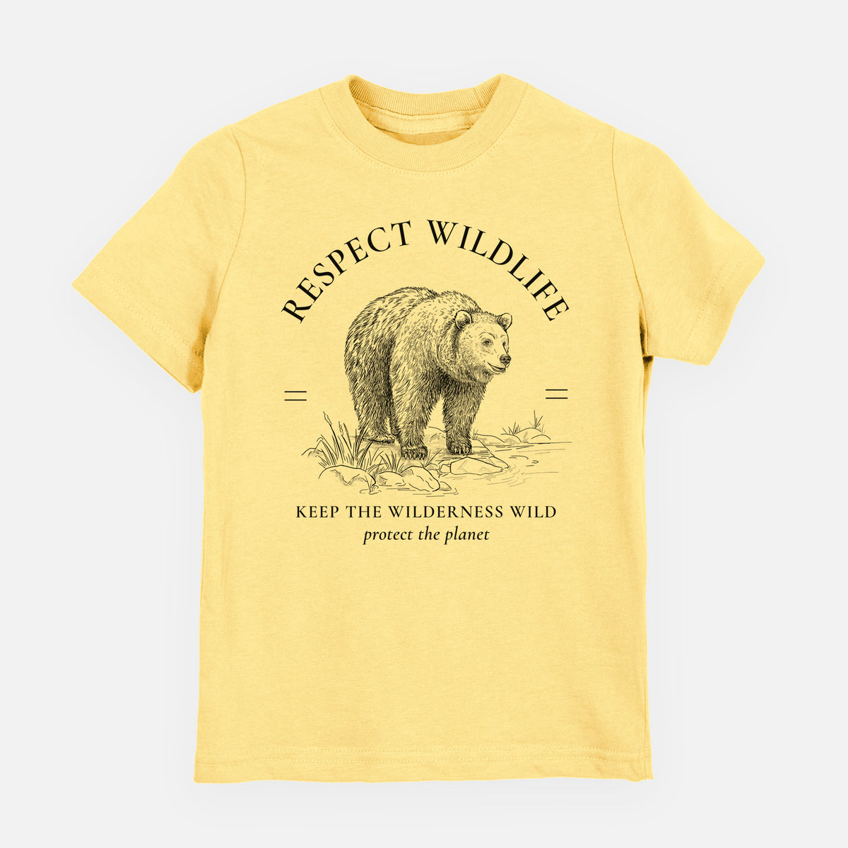 Respect Wildlife - Keep the Wilderness Wild - Toddler/Youth Shirt