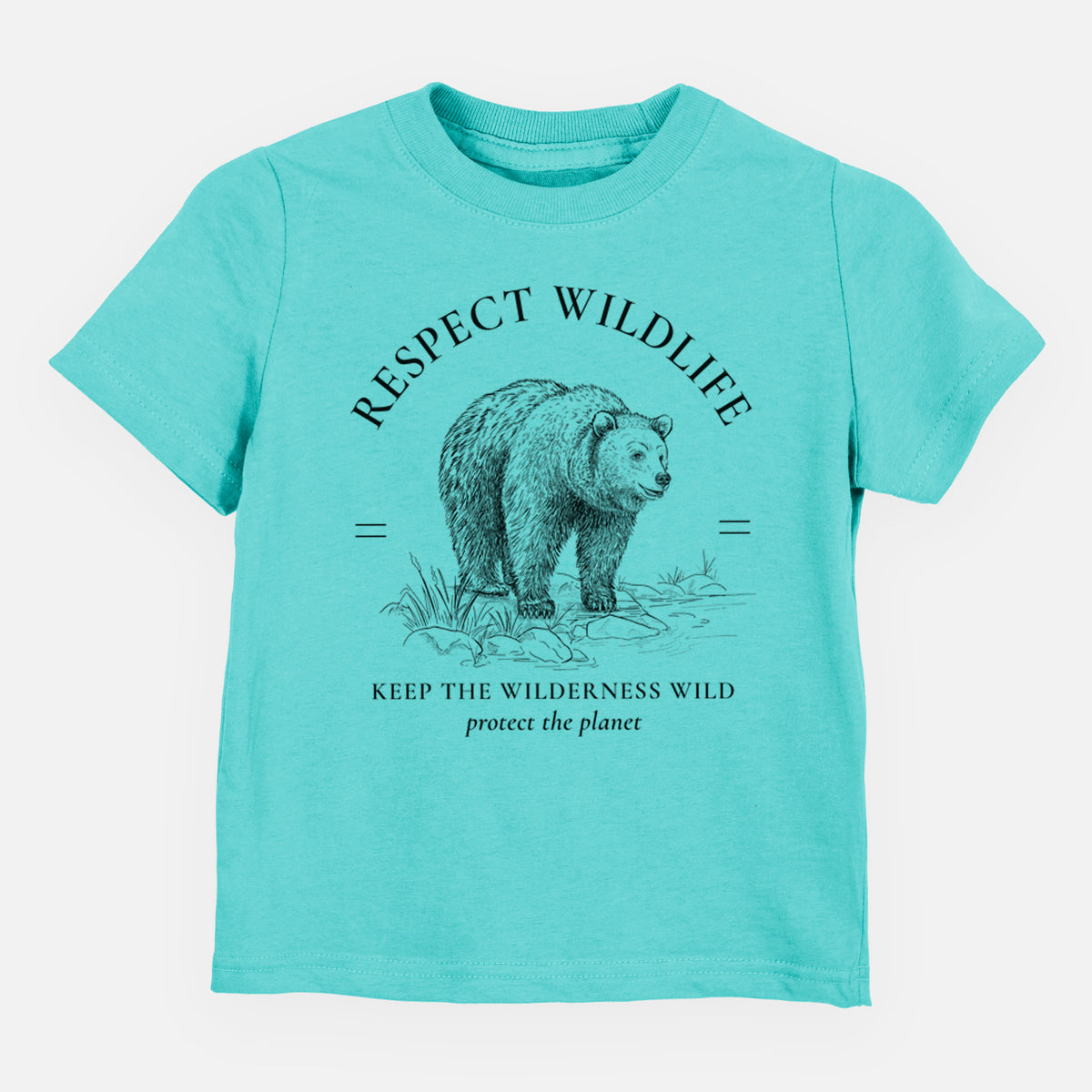 Respect Wildlife - Keep the Wilderness Wild - Toddler/Youth Shirt