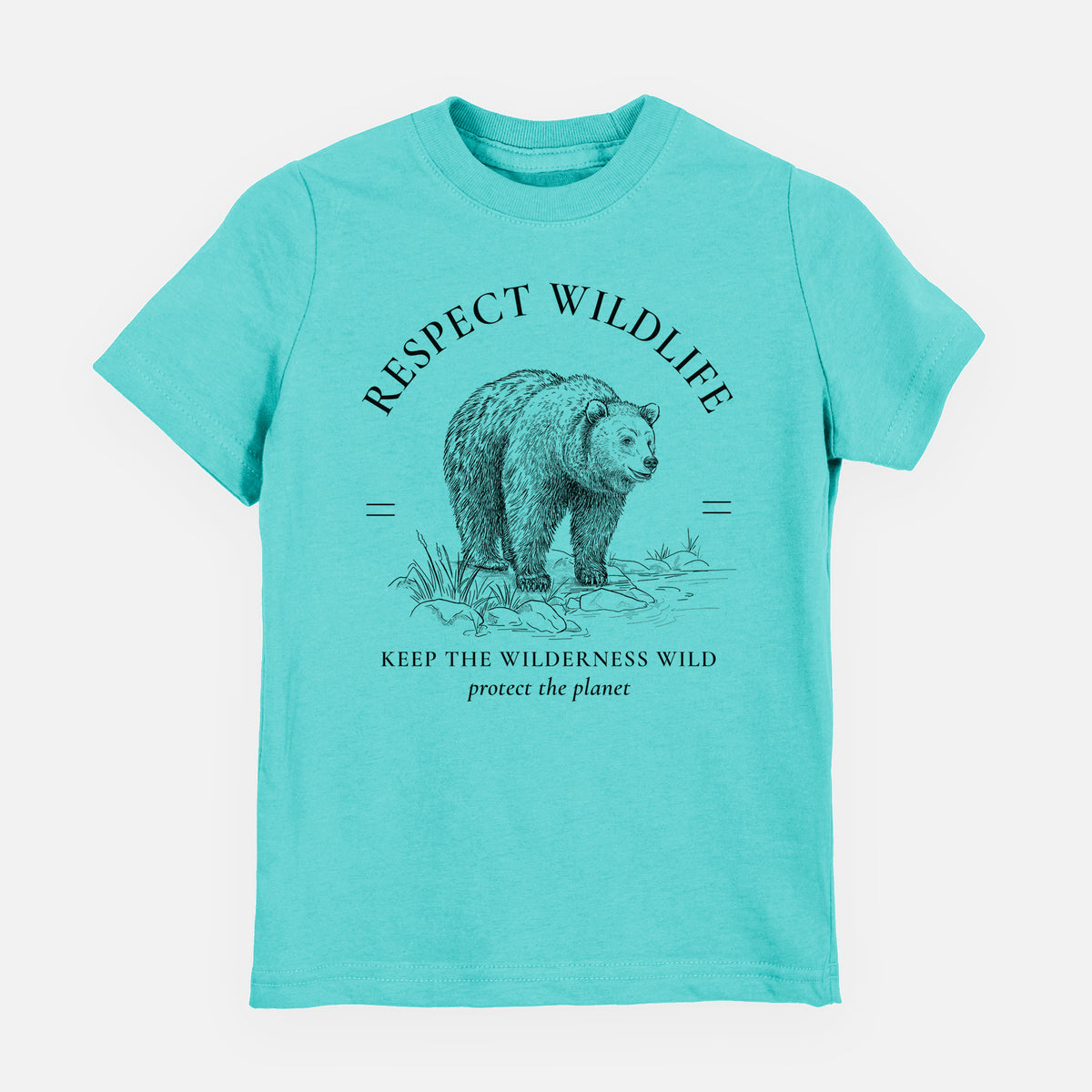 Respect Wildlife - Keep the Wilderness Wild - Toddler/Youth Shirt