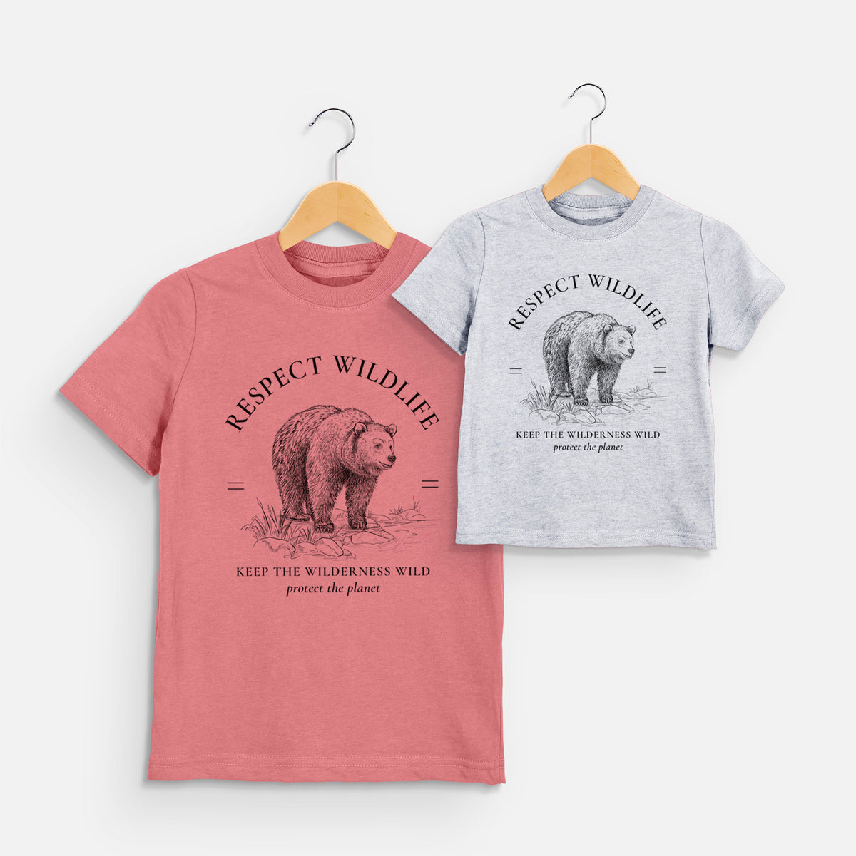 Respect Wildlife - Keep the Wilderness Wild - Toddler/Youth Shirt