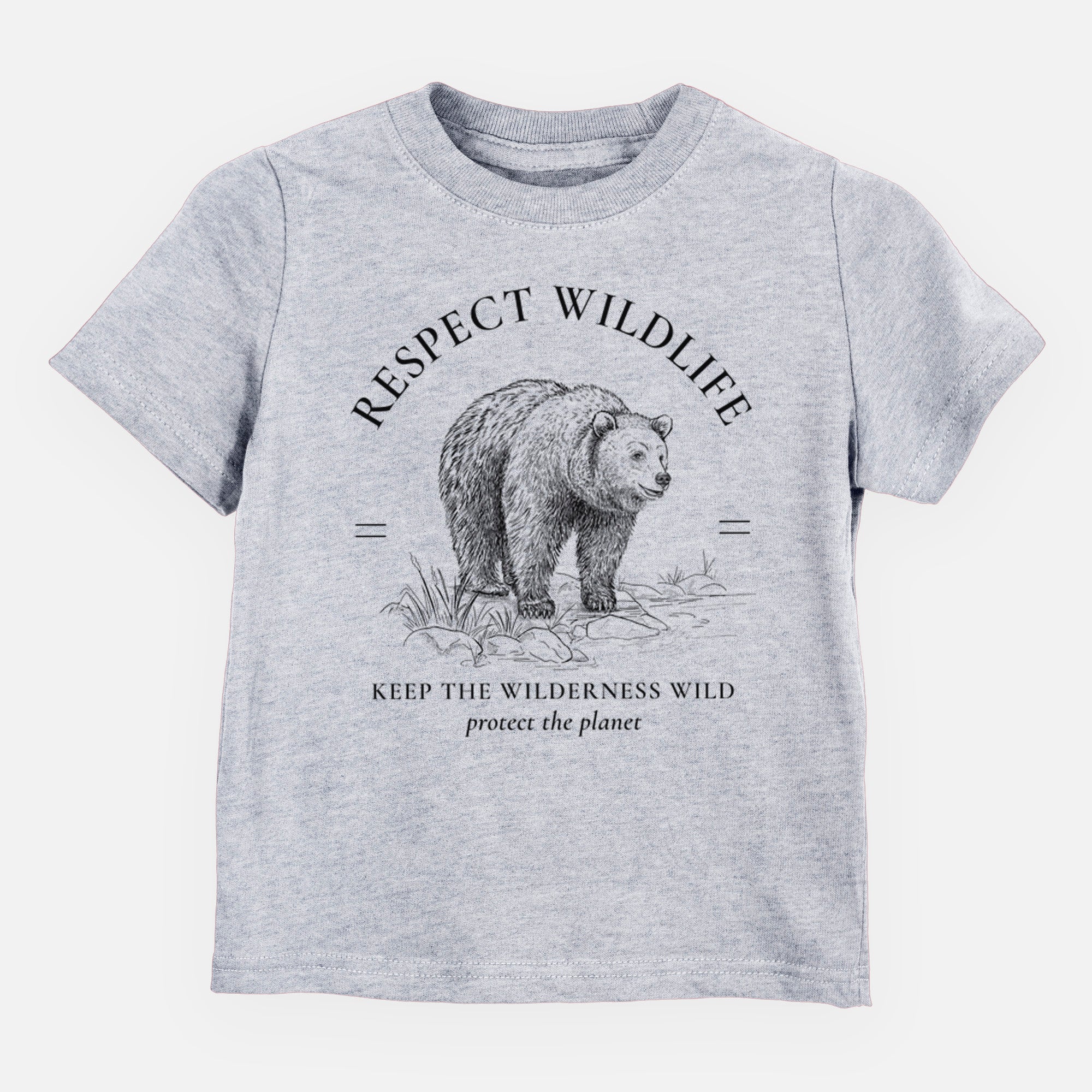 Respect Wildlife - Keep the Wilderness Wild - Toddler/Youth Shirt