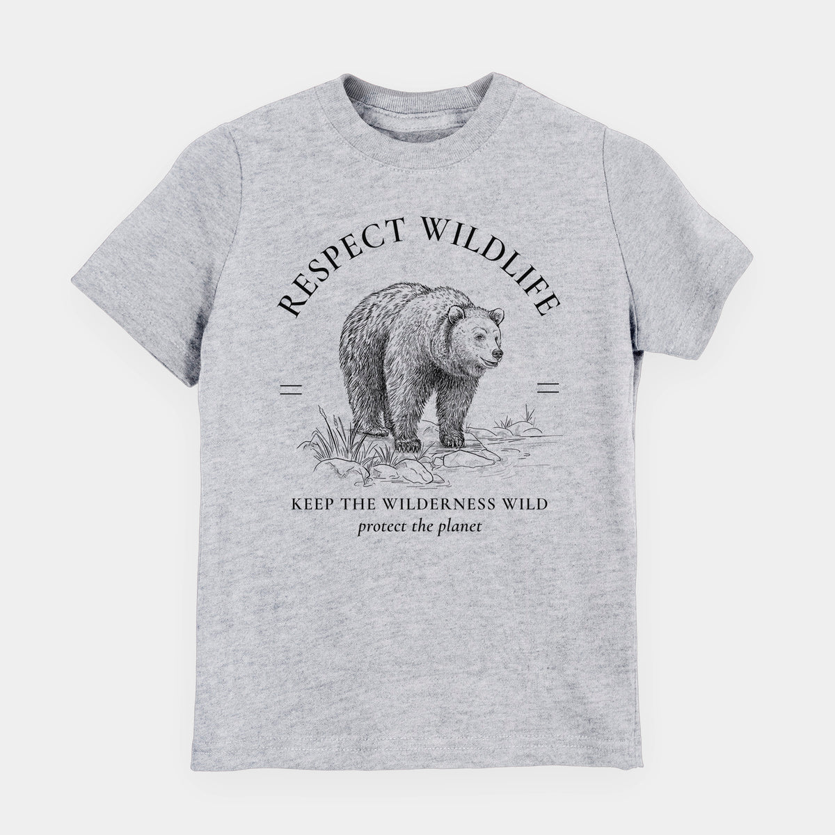 Respect Wildlife - Keep the Wilderness Wild - Toddler/Youth Shirt