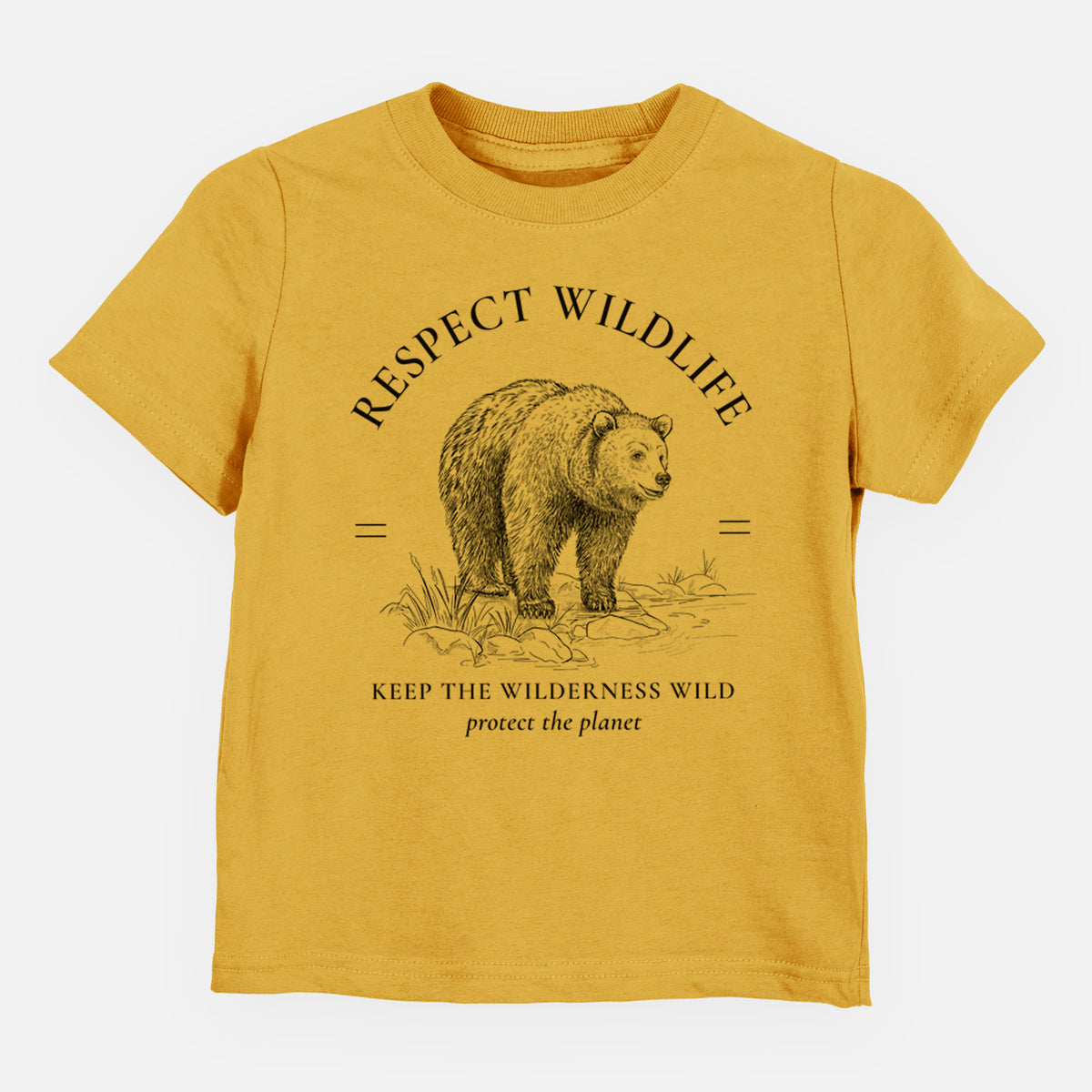 Respect Wildlife - Keep the Wilderness Wild - Toddler/Youth Shirt