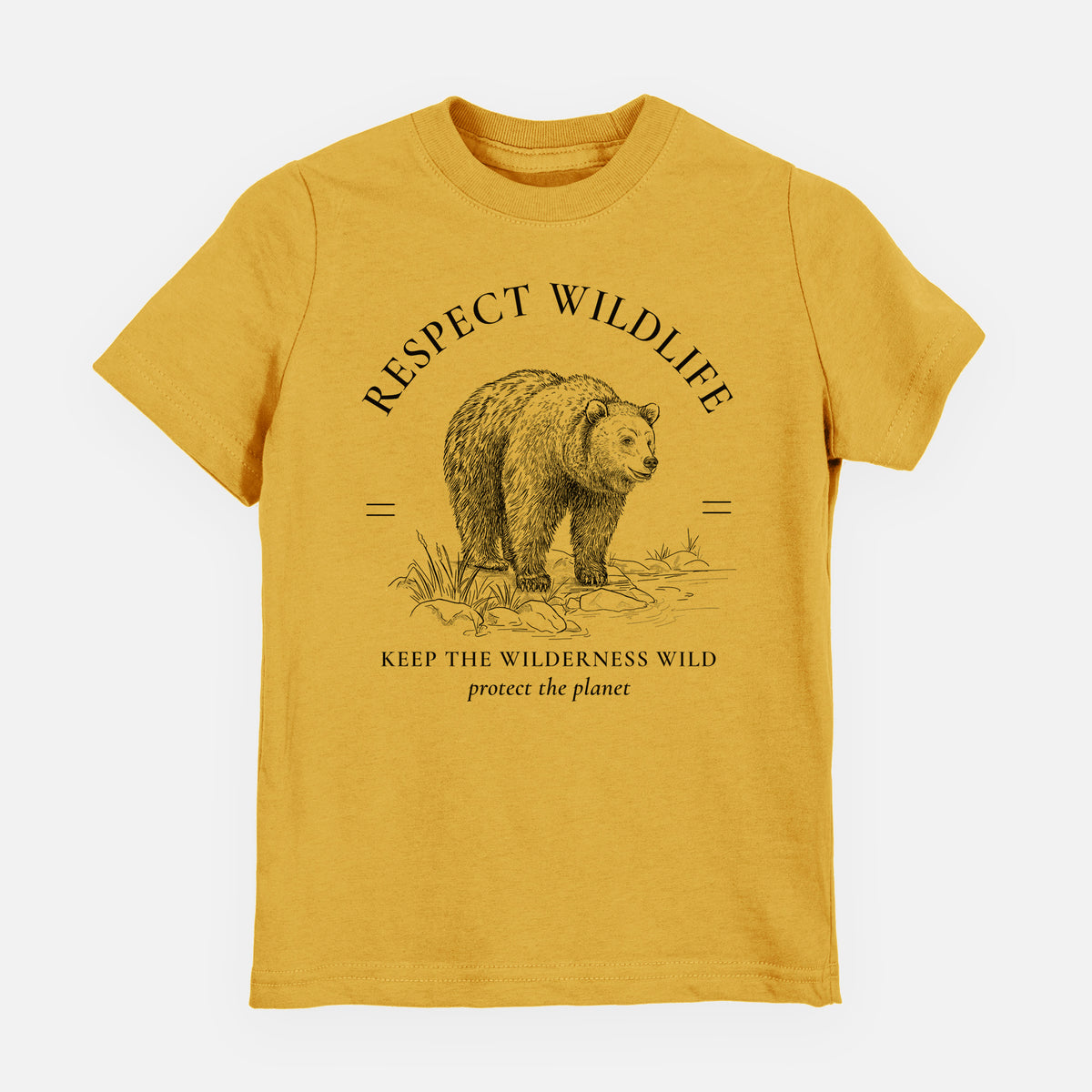 Respect Wildlife - Keep the Wilderness Wild - Toddler/Youth Shirt