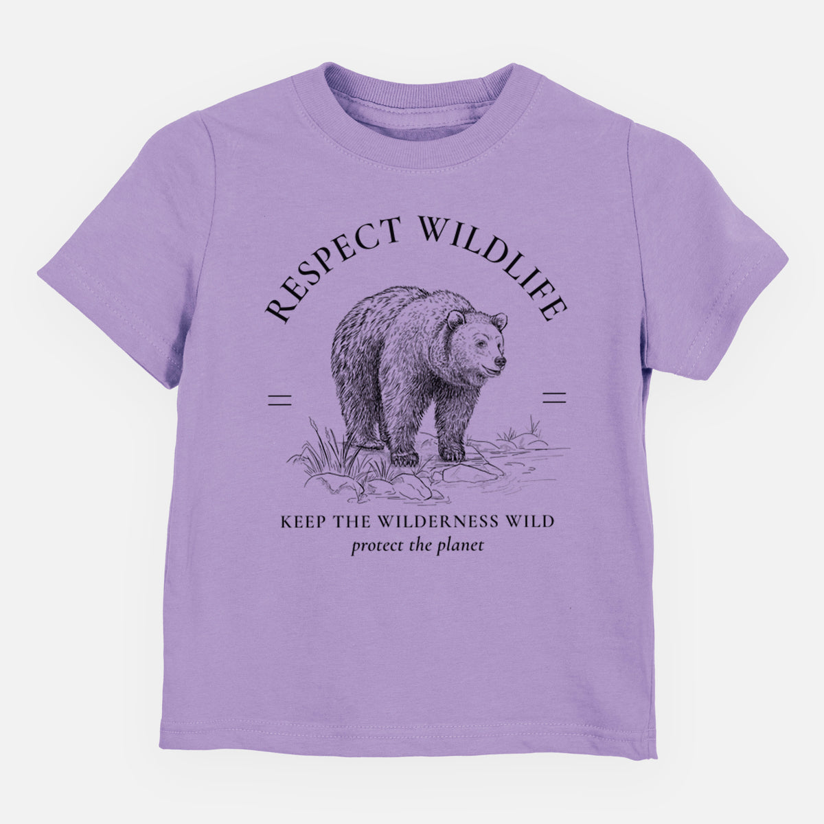 Respect Wildlife - Keep the Wilderness Wild - Toddler/Youth Shirt