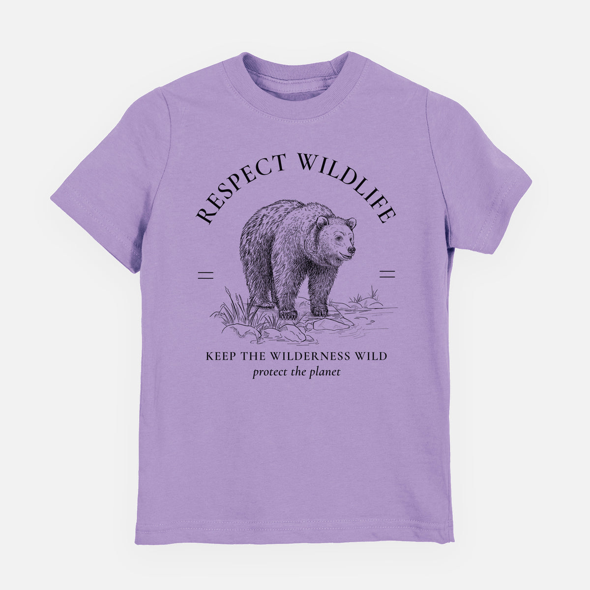 Respect Wildlife - Keep the Wilderness Wild - Toddler/Youth Shirt