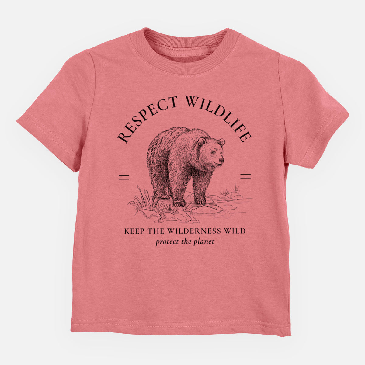Respect Wildlife - Keep the Wilderness Wild - Toddler/Youth Shirt