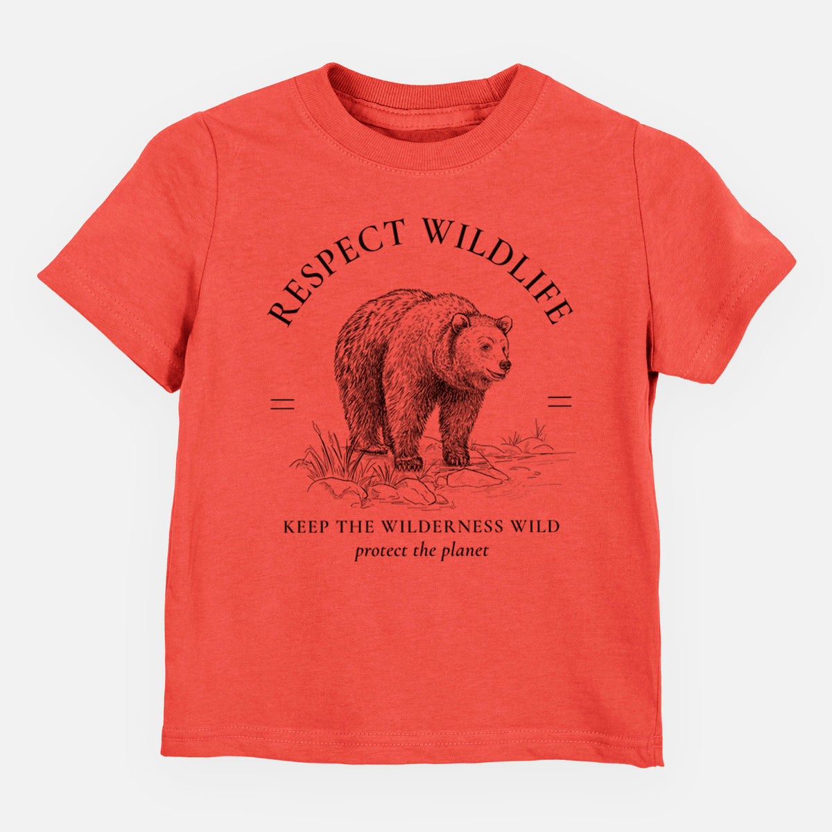 Respect Wildlife - Keep the Wilderness Wild - Toddler/Youth Shirt