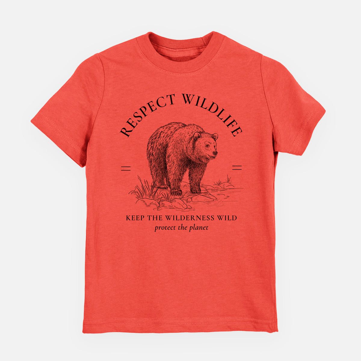 Respect Wildlife - Keep the Wilderness Wild - Toddler/Youth Shirt