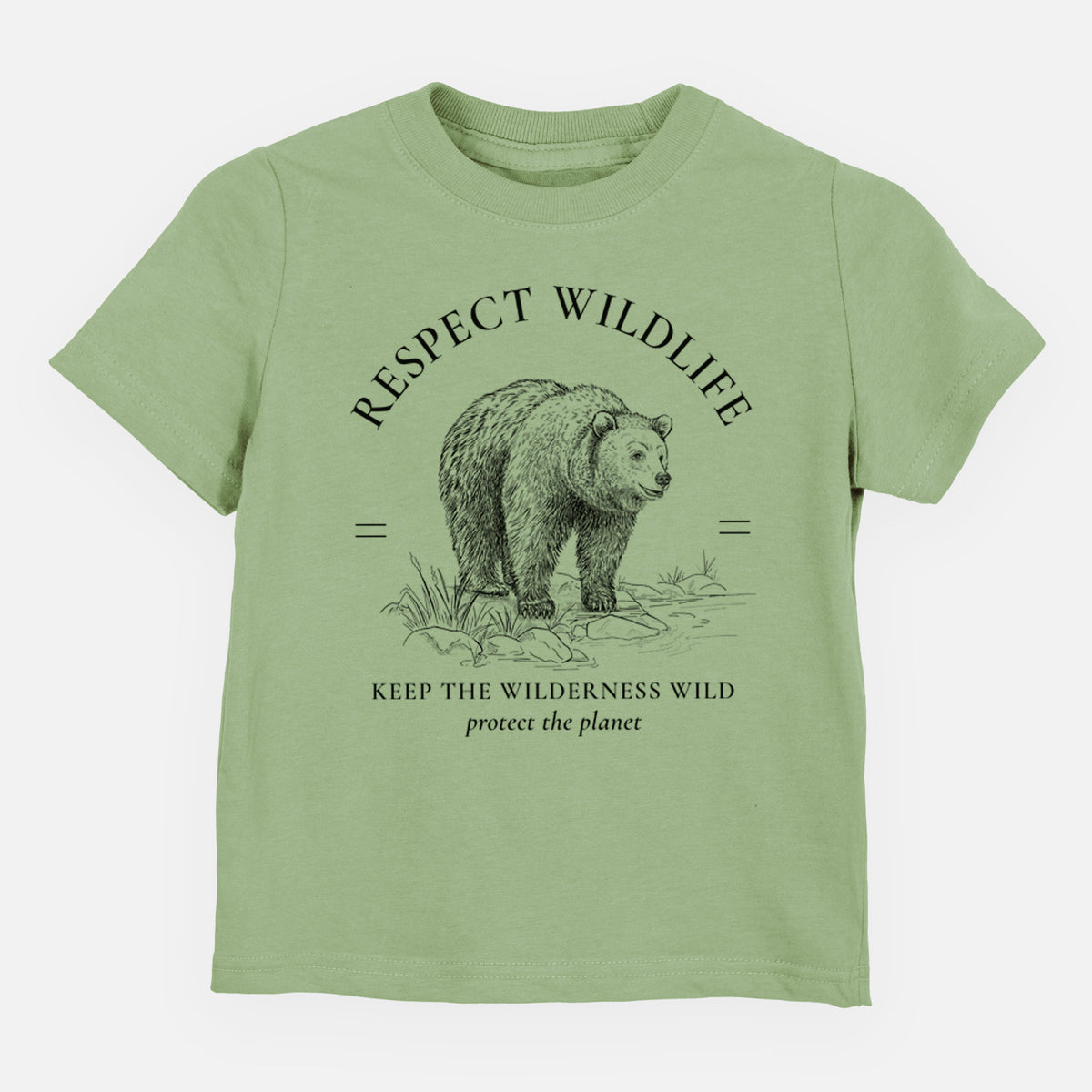 Respect Wildlife - Keep the Wilderness Wild - Toddler/Youth Shirt