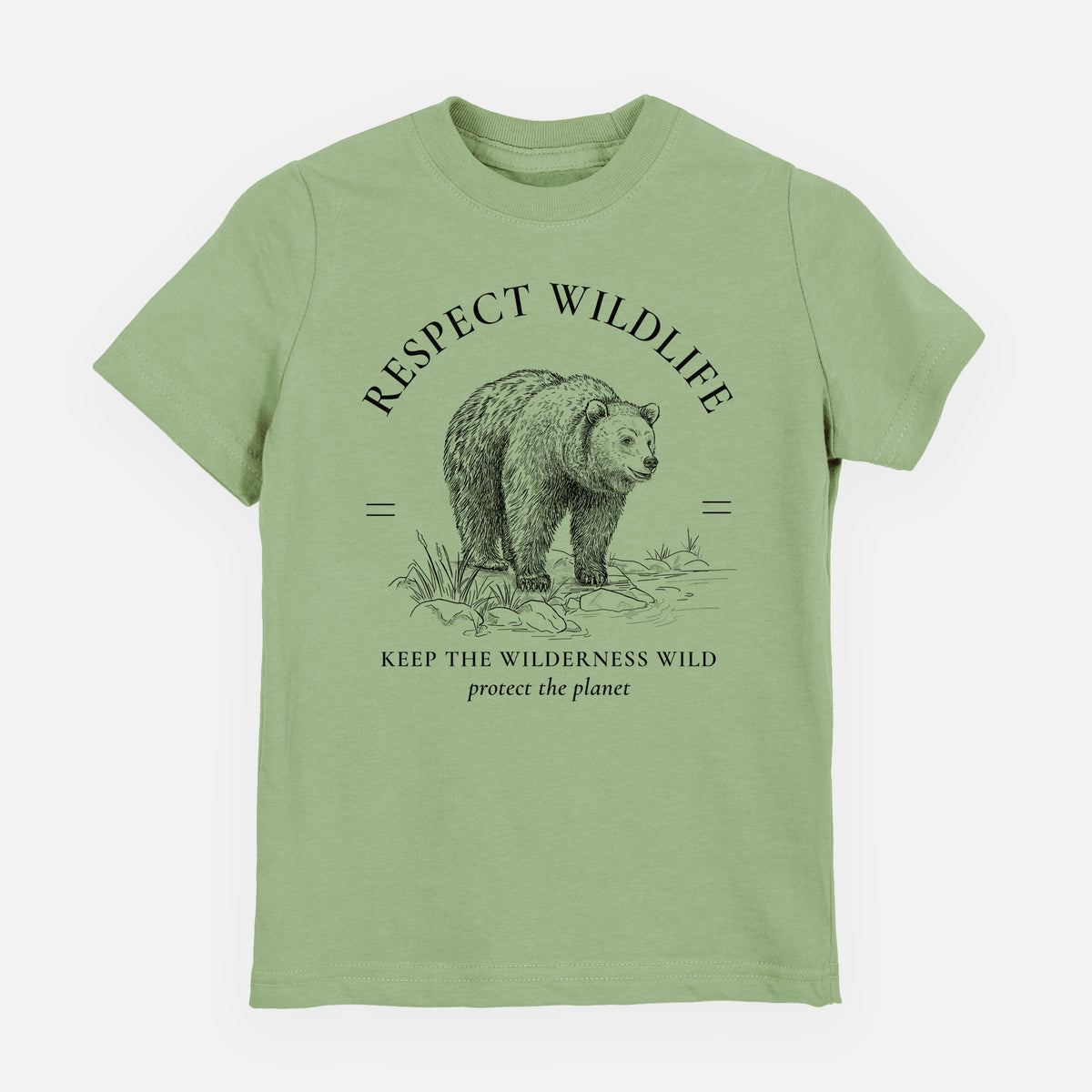 Respect Wildlife - Keep the Wilderness Wild - Toddler/Youth Shirt